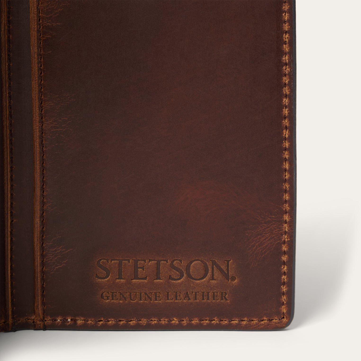 Leather Hair-On-Hide Checkbook Cover