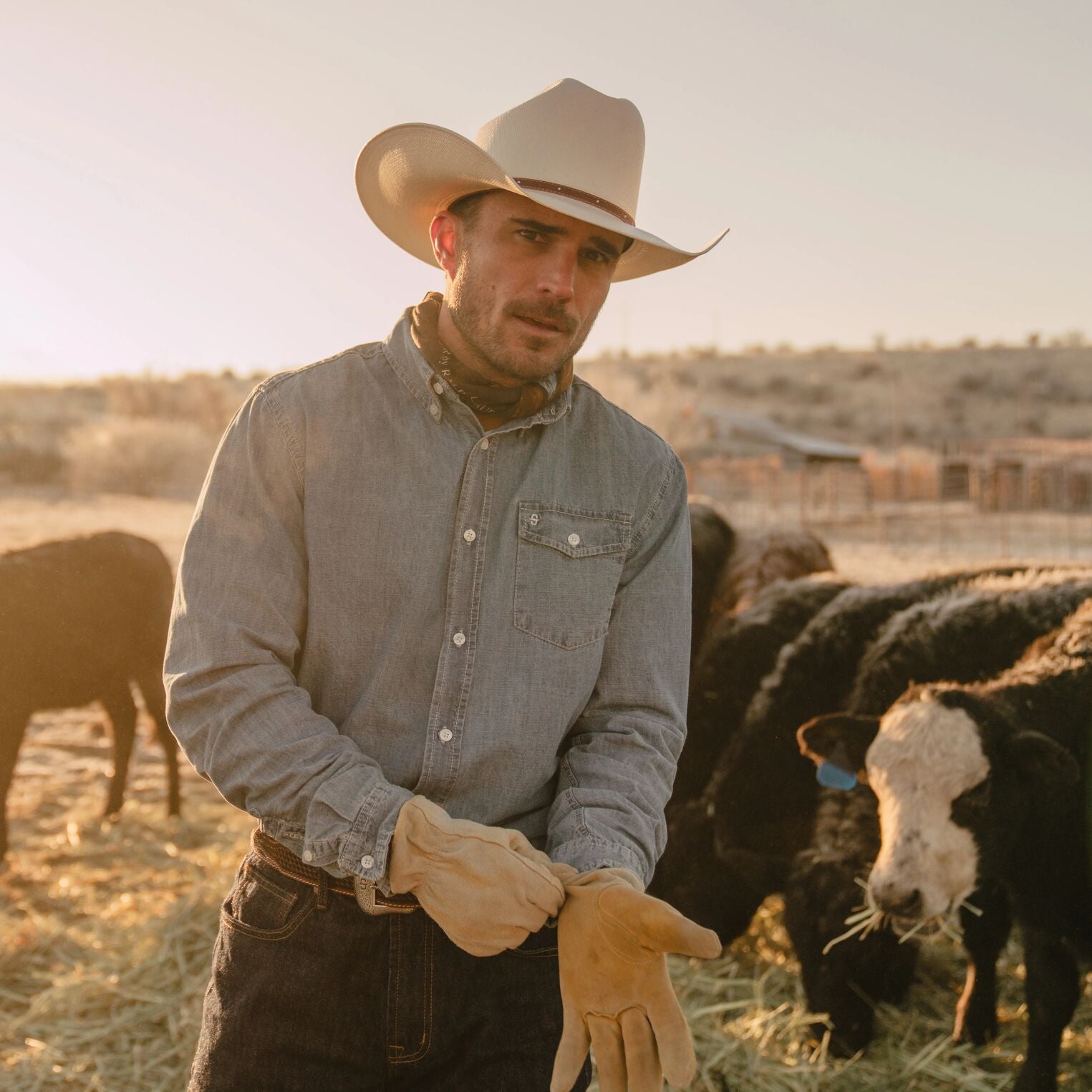 10X Straw Cowboy Hat by Stanhope