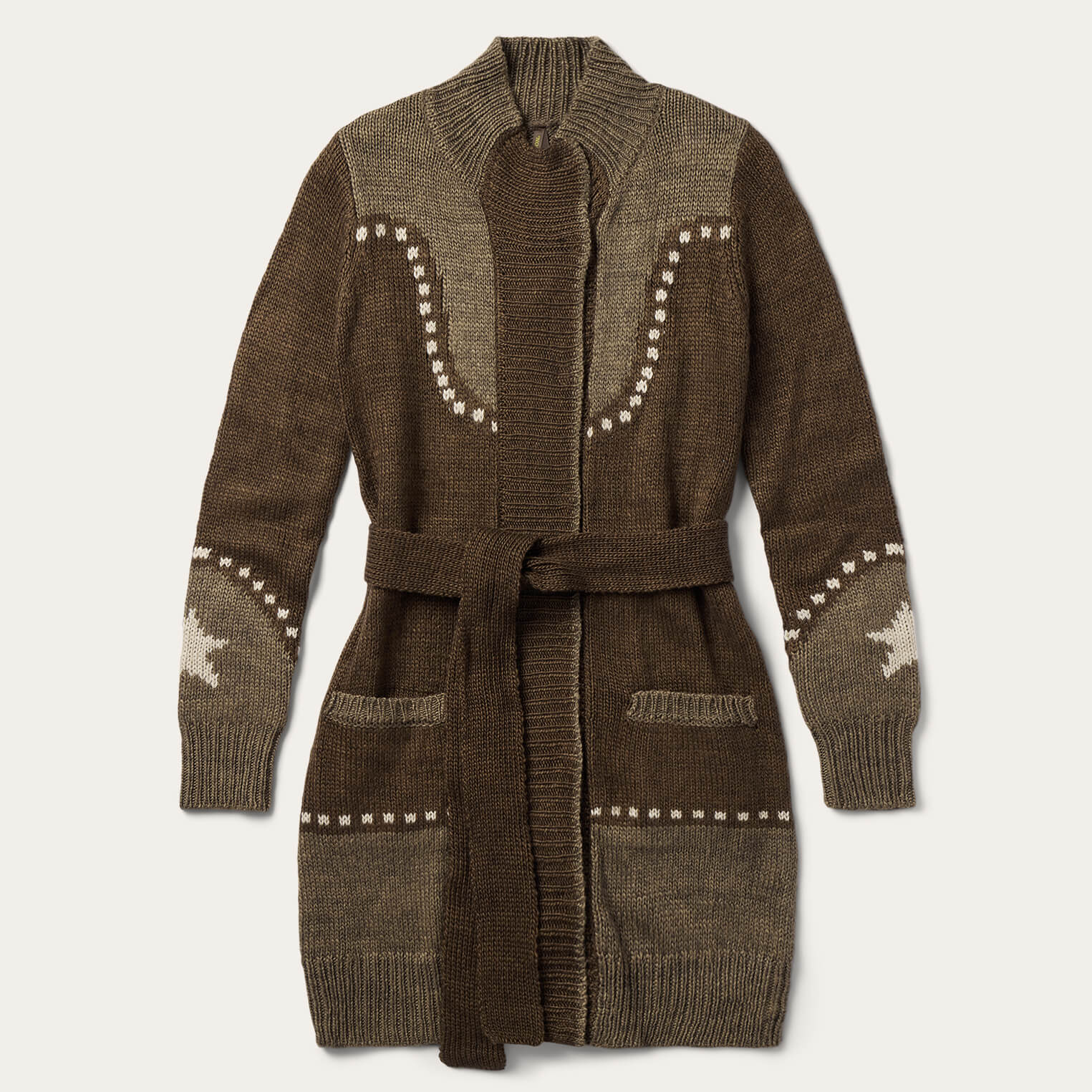 Stylish Belted Cardigan by Steer & Star