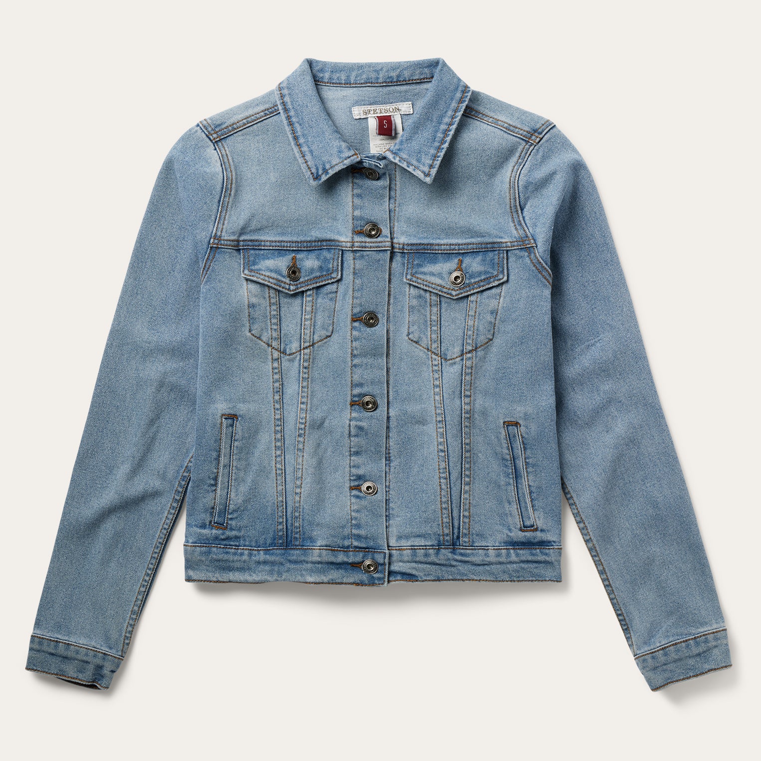 Men's Stretch Denim Jacket for Comfort & Style
