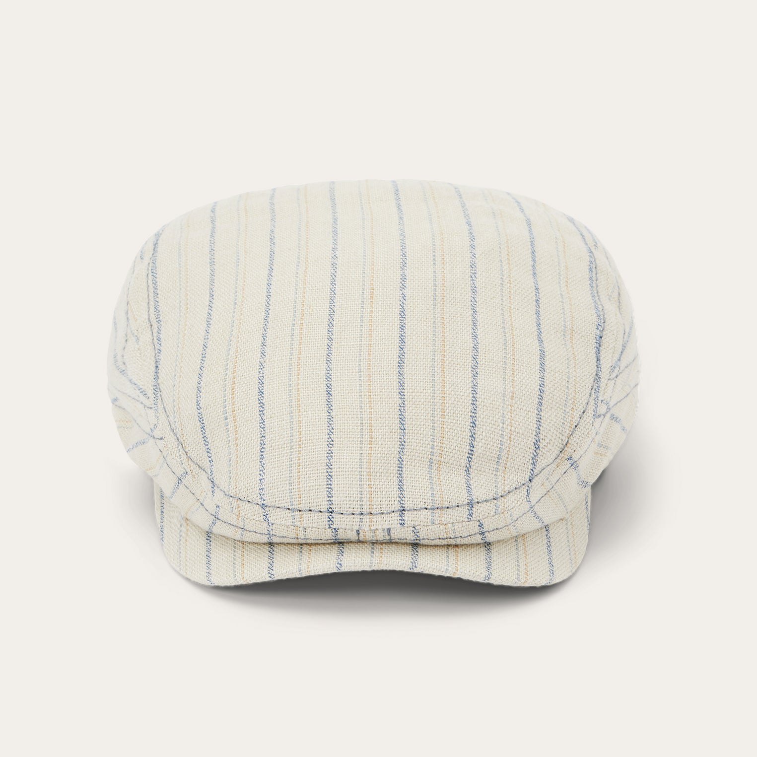 Classic Striped Linen Driver Cap