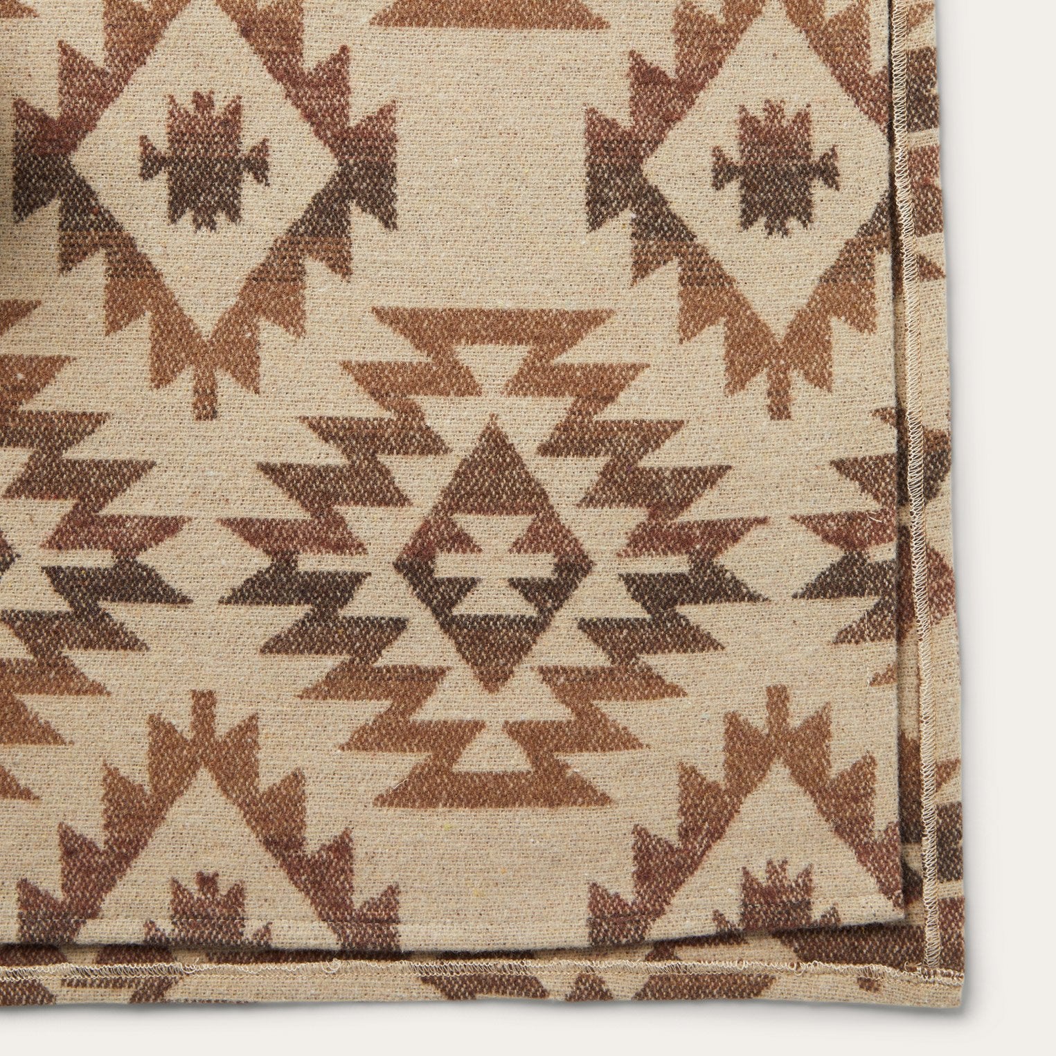 Aztec Tan Poncho - Boho Chic Style