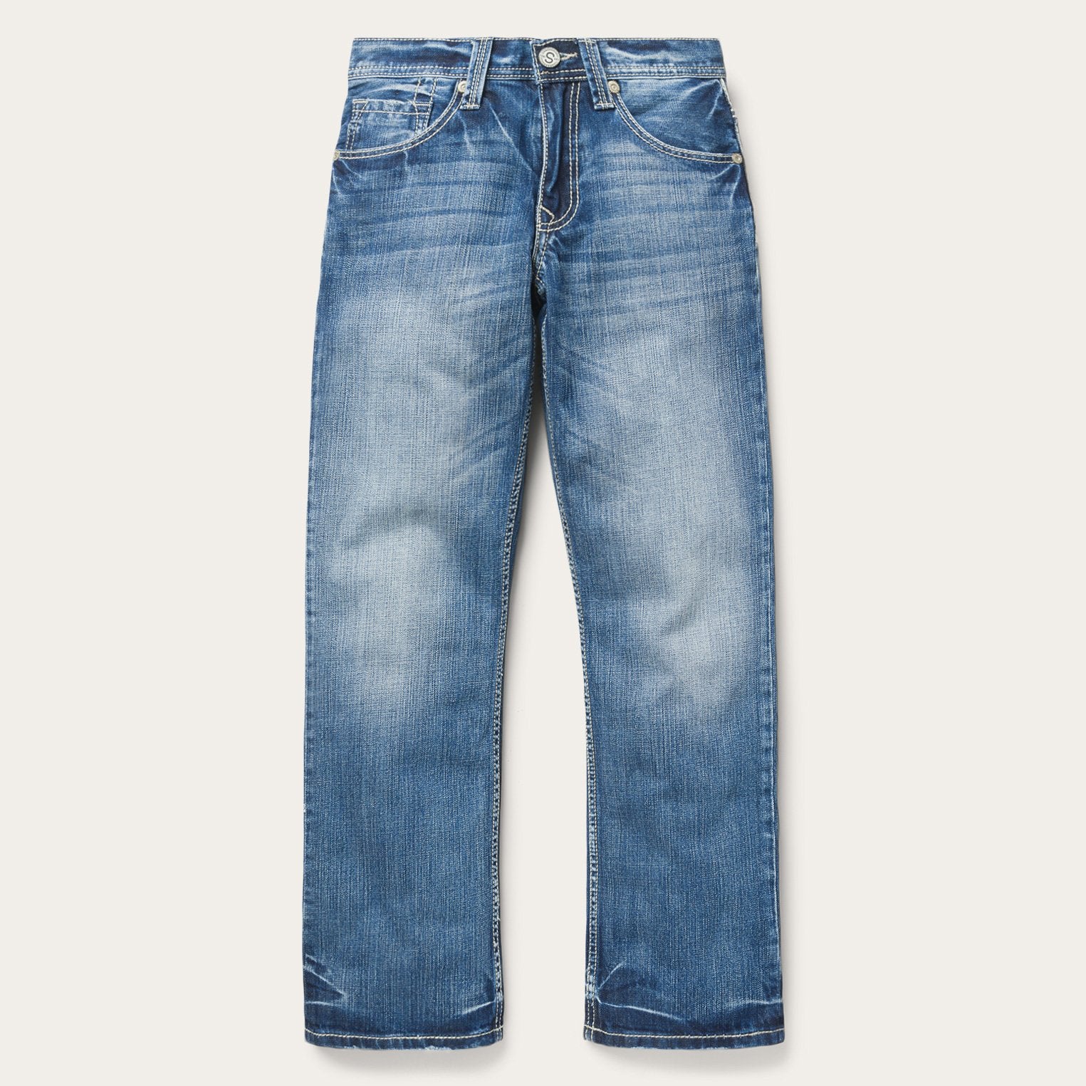 Light Wash 1312 Fit Jeans for Men