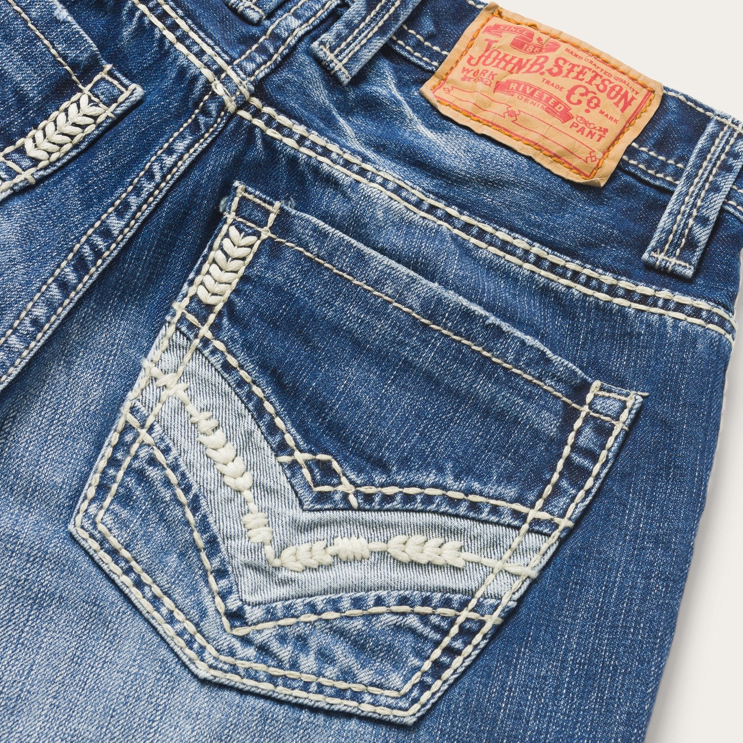 Light Wash 1312 Fit Jeans for Men