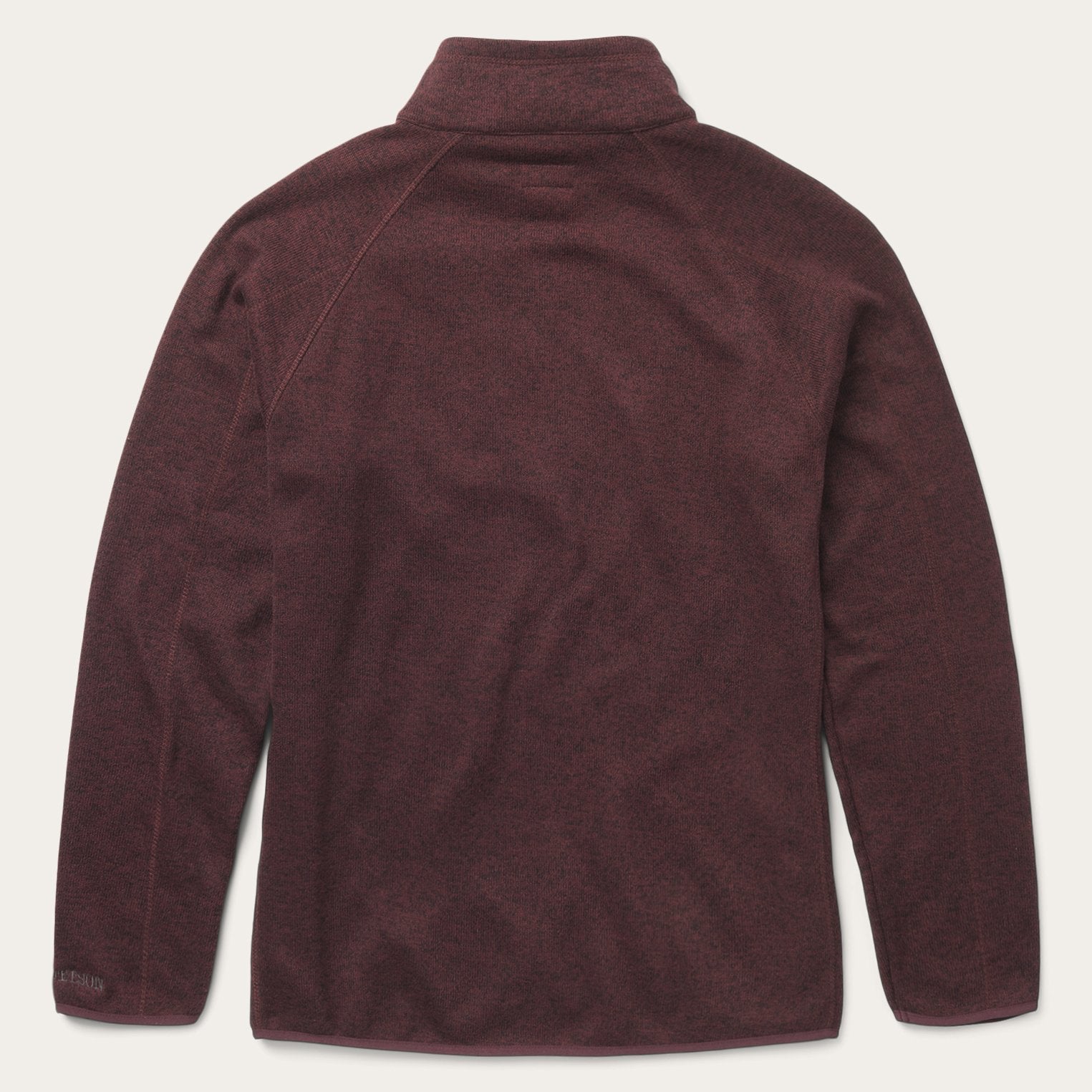 Cozy Wine-Colored Knit Sweater