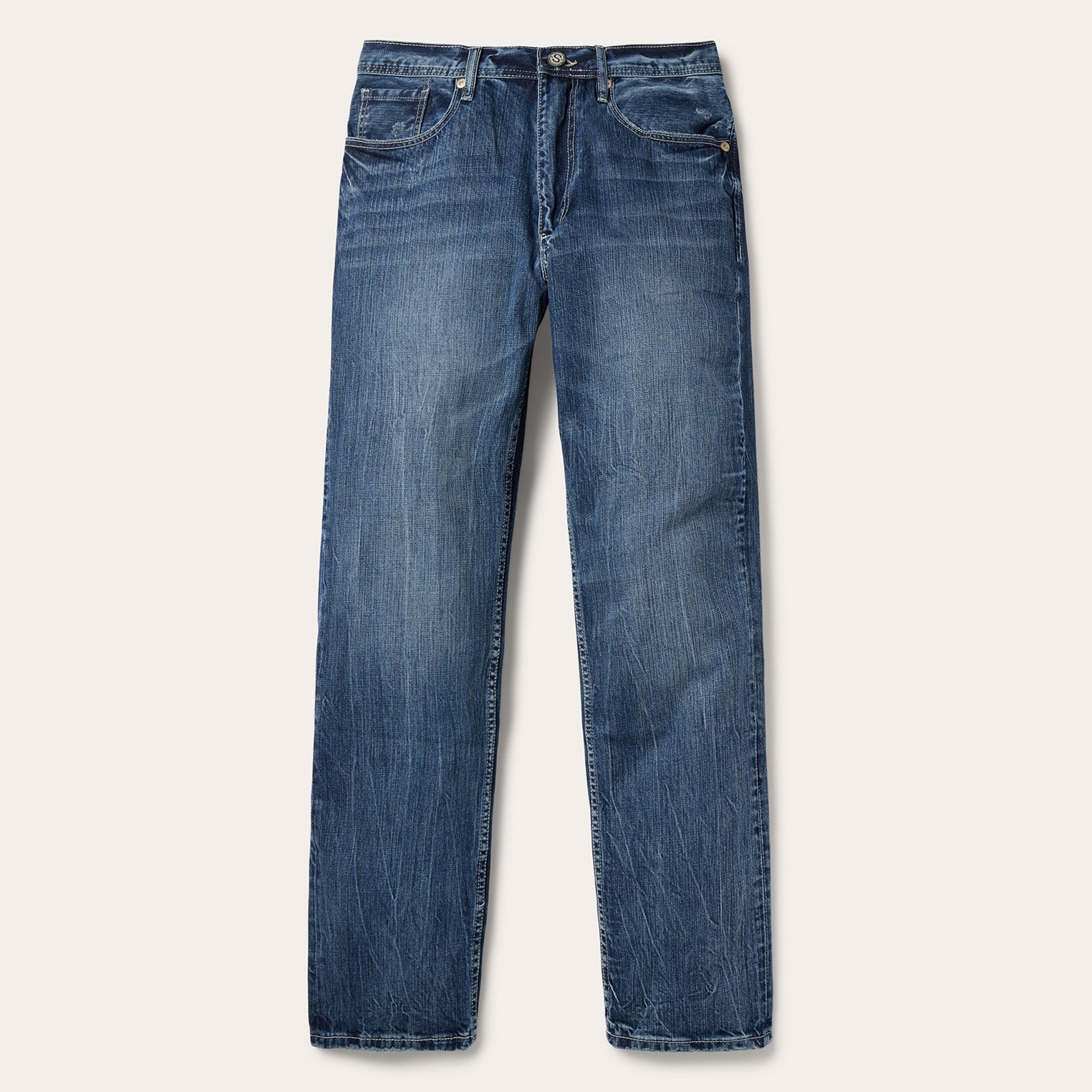 Classic Straight Leg Jeans for Men - 1520 Fit