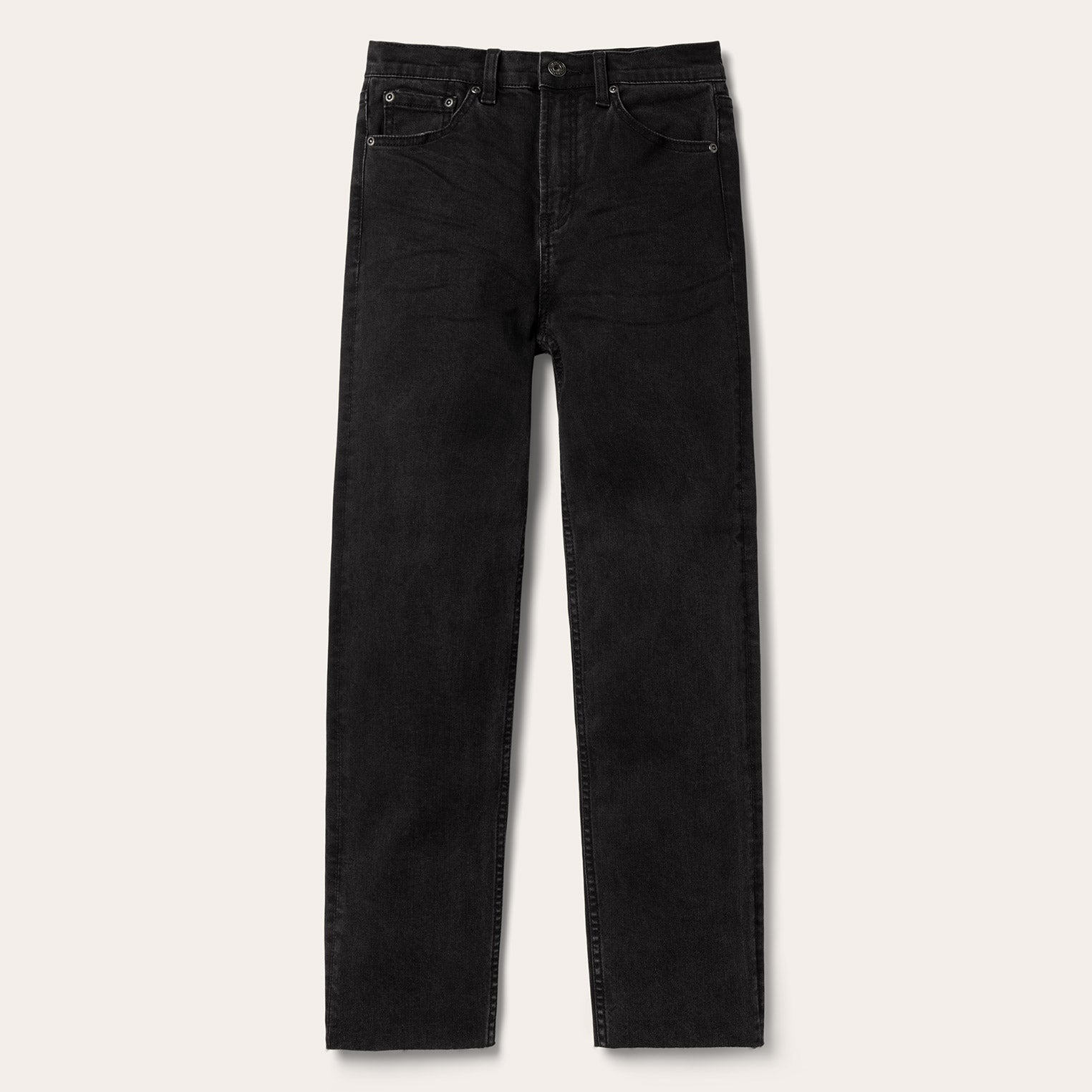 High-Rise Straight Crop Jeans - 915 Fit