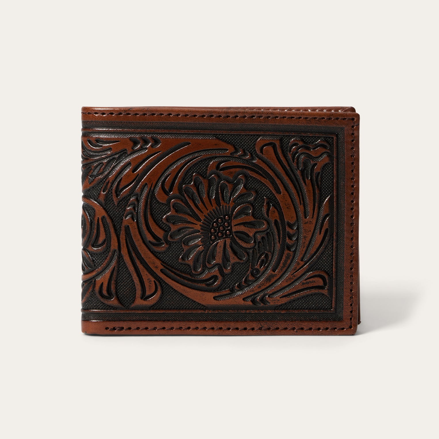 Leather Bi-Fold Wallet for Men