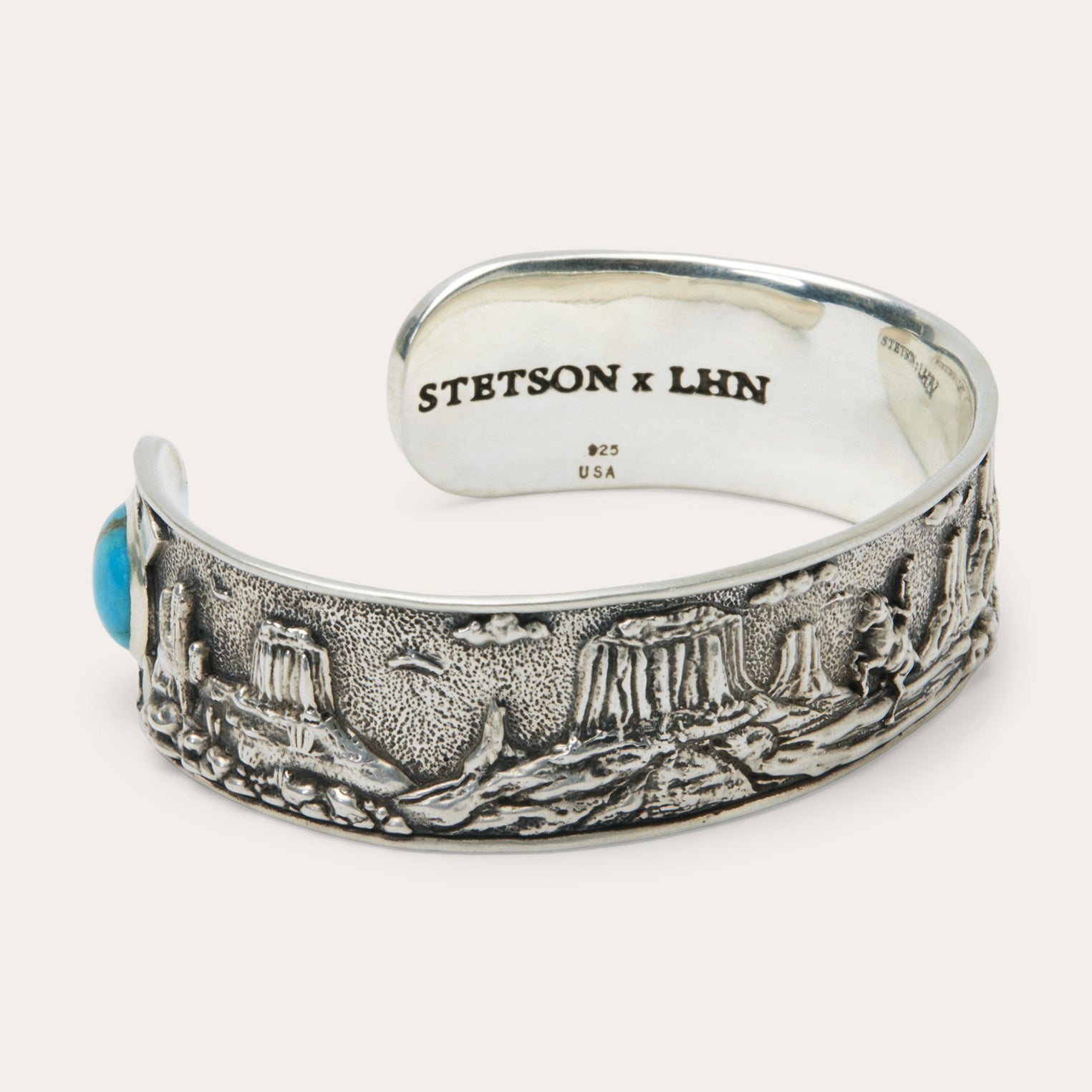 Classic American West Leather Cuff