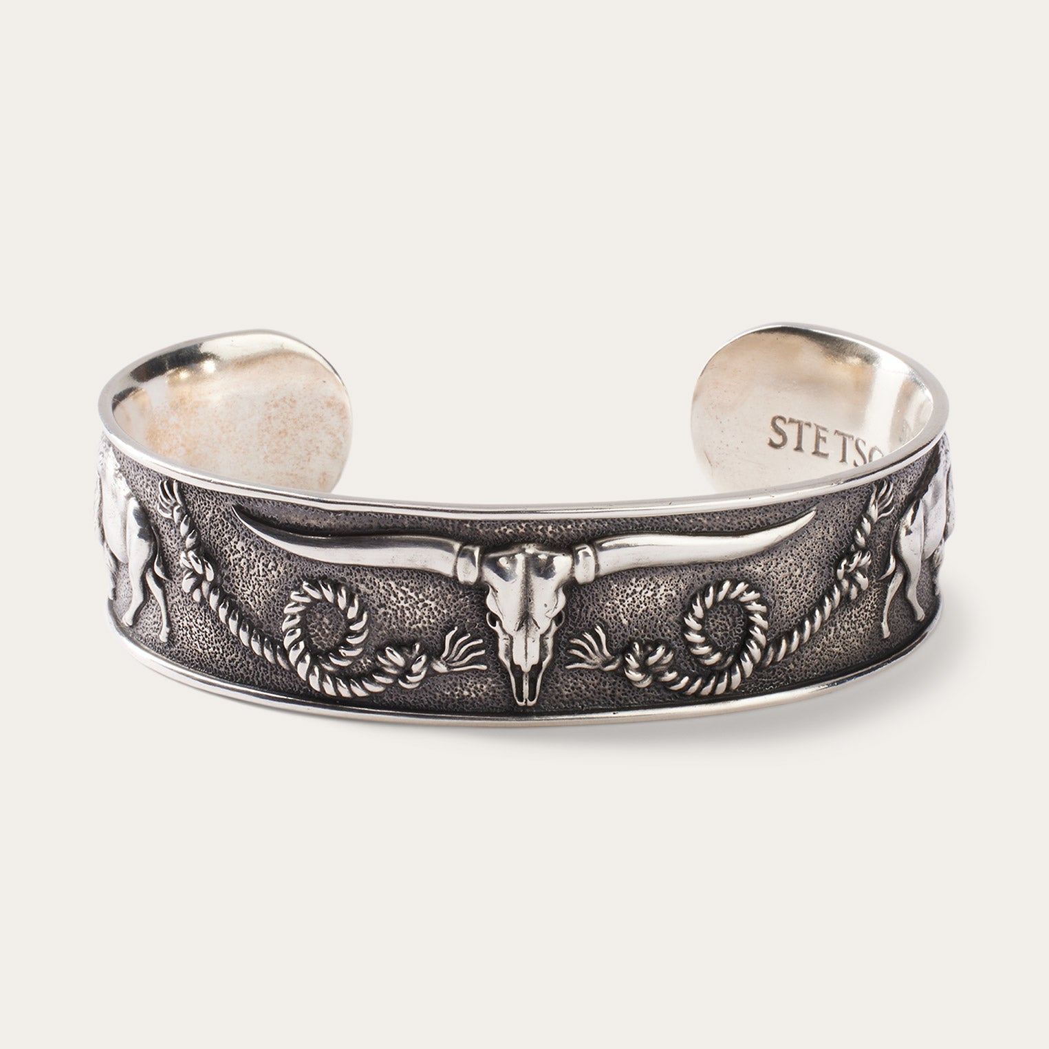 Southwestern Style Leather Cuff Bracelet