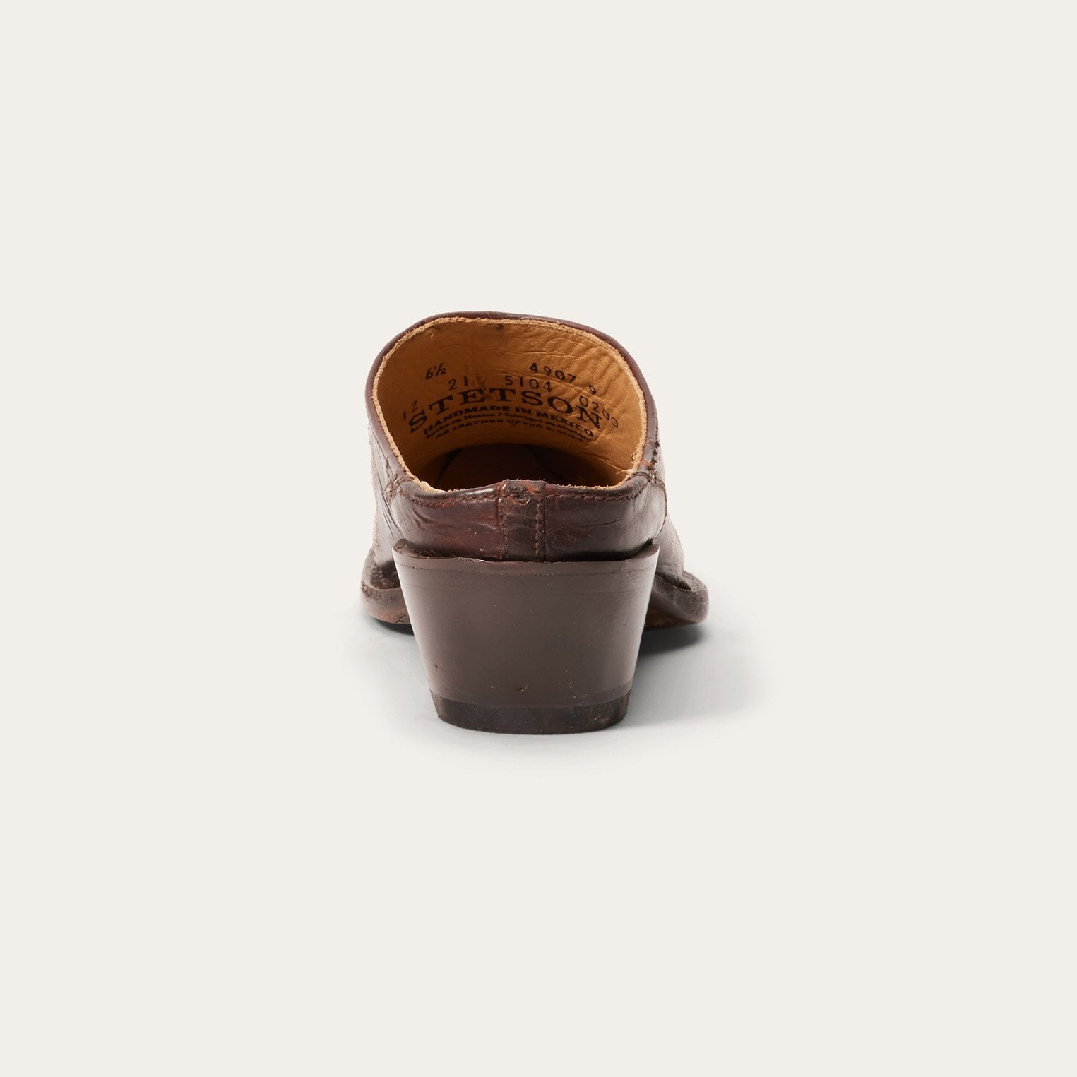 Adley Vintage Leather Mules – Classic Comfort