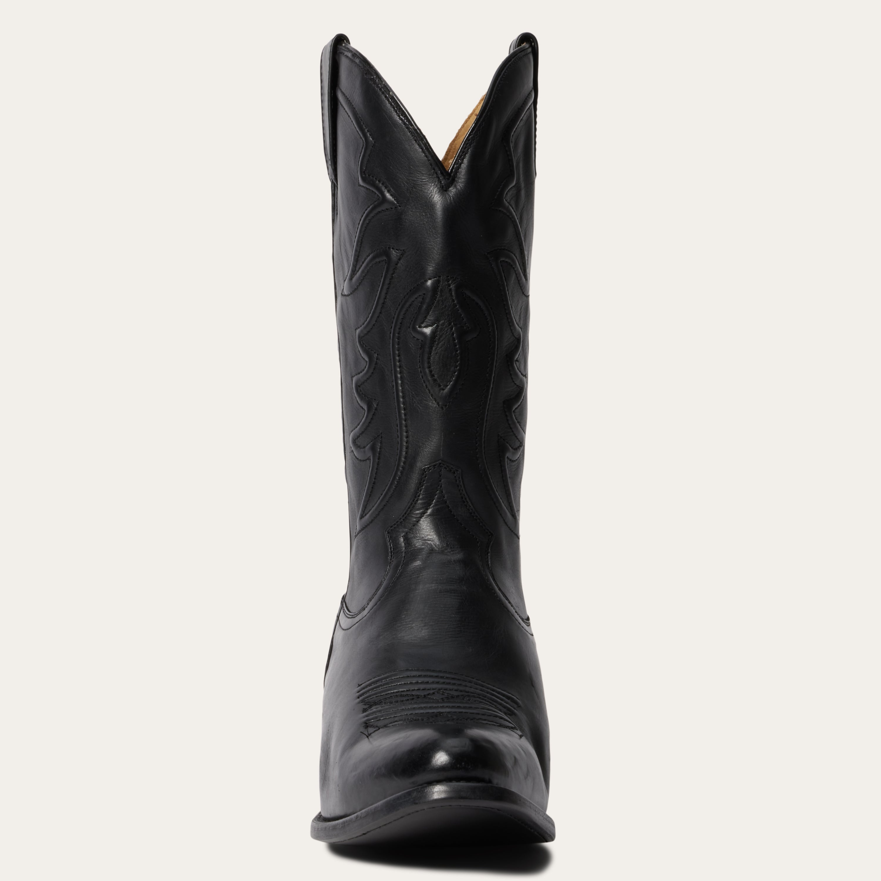 Ames Burnished Leather Boots – Classic Corded Design