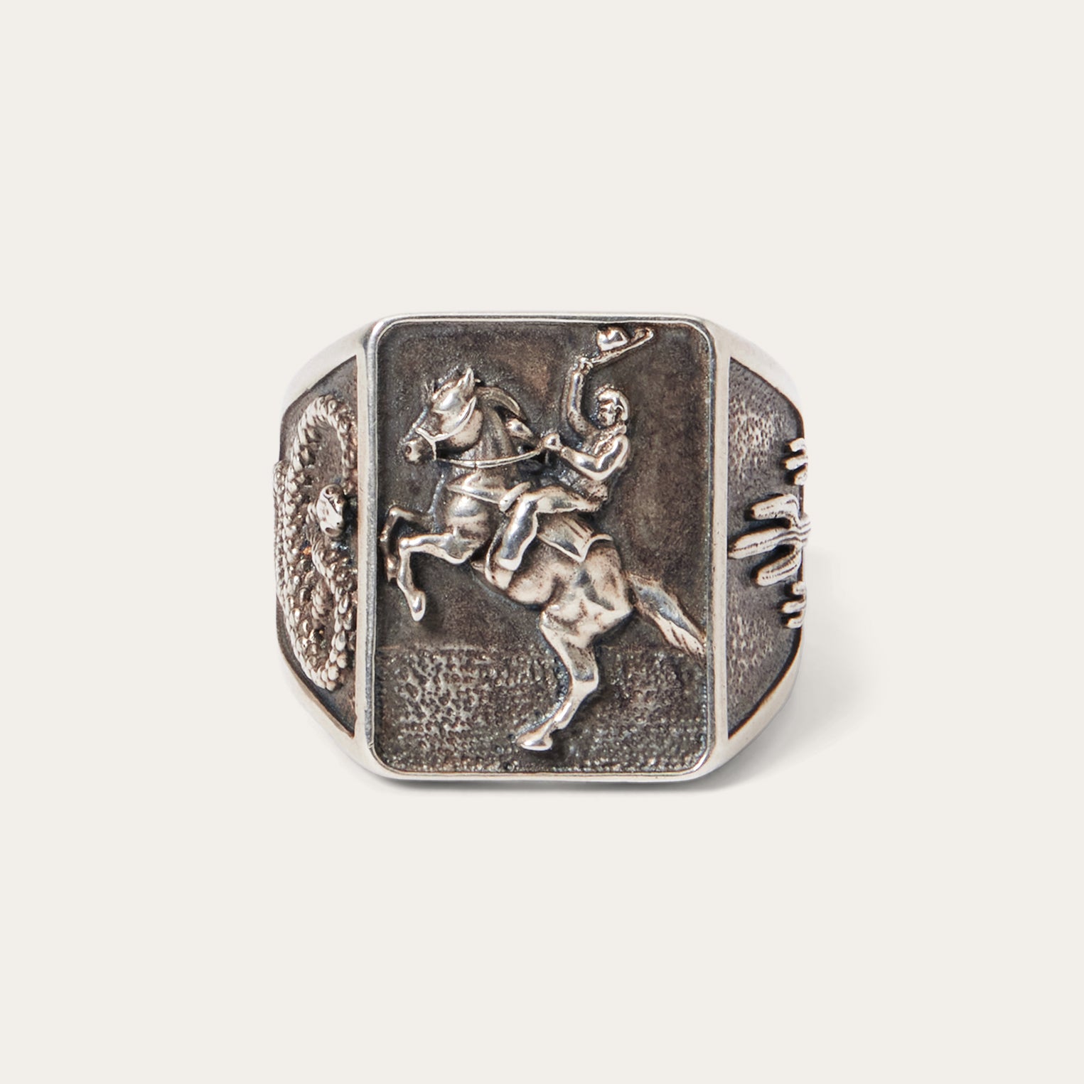 Vintage Cowboy Ring for Men