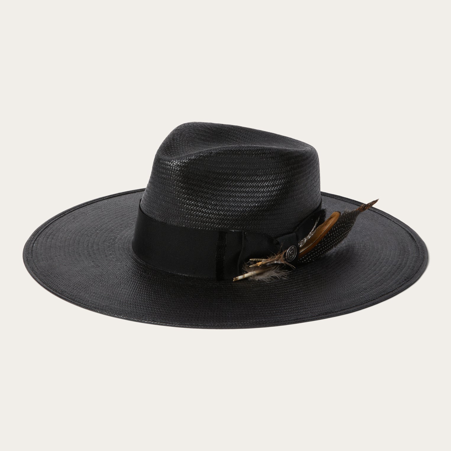 Stylish Straw Fedora Hat by Atacama