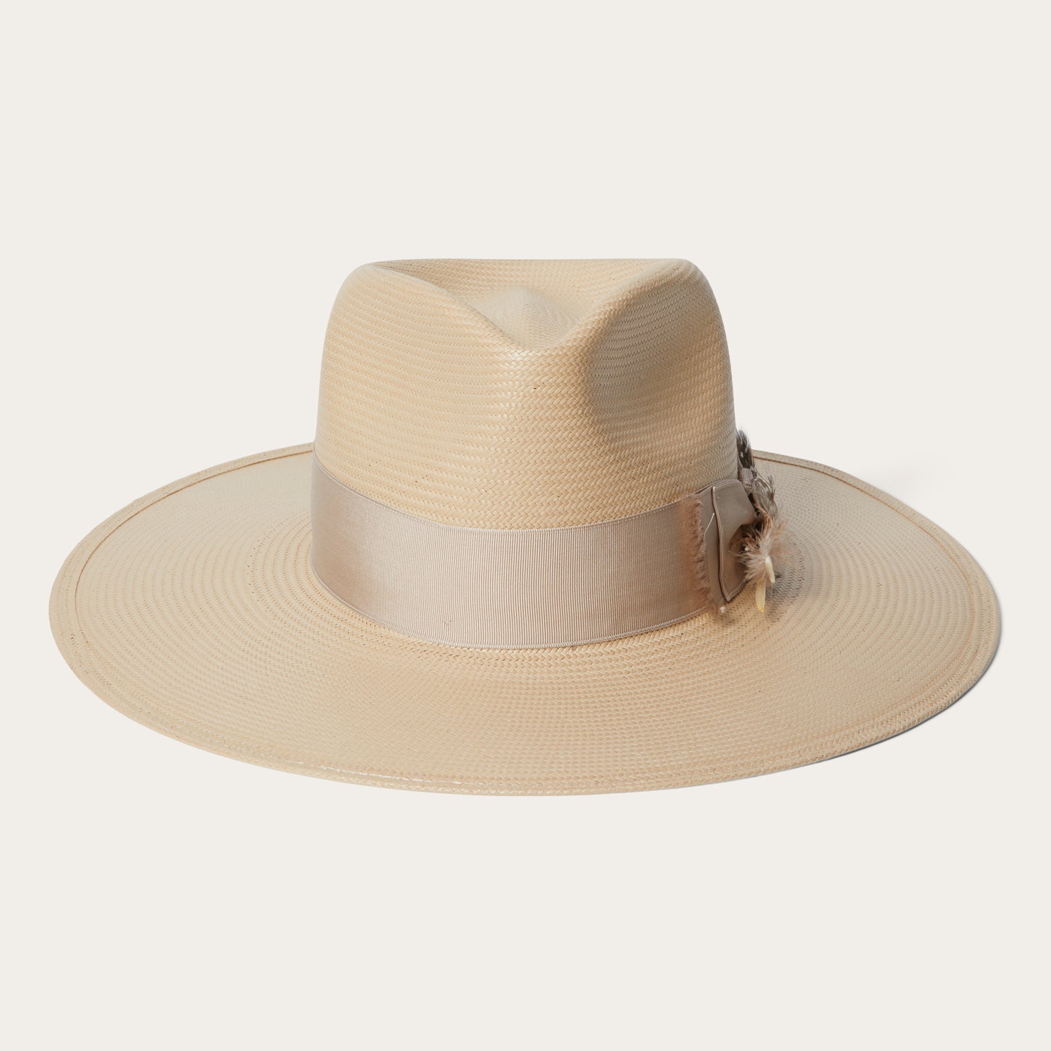 Stylish Straw Fedora Hat by Atacama
