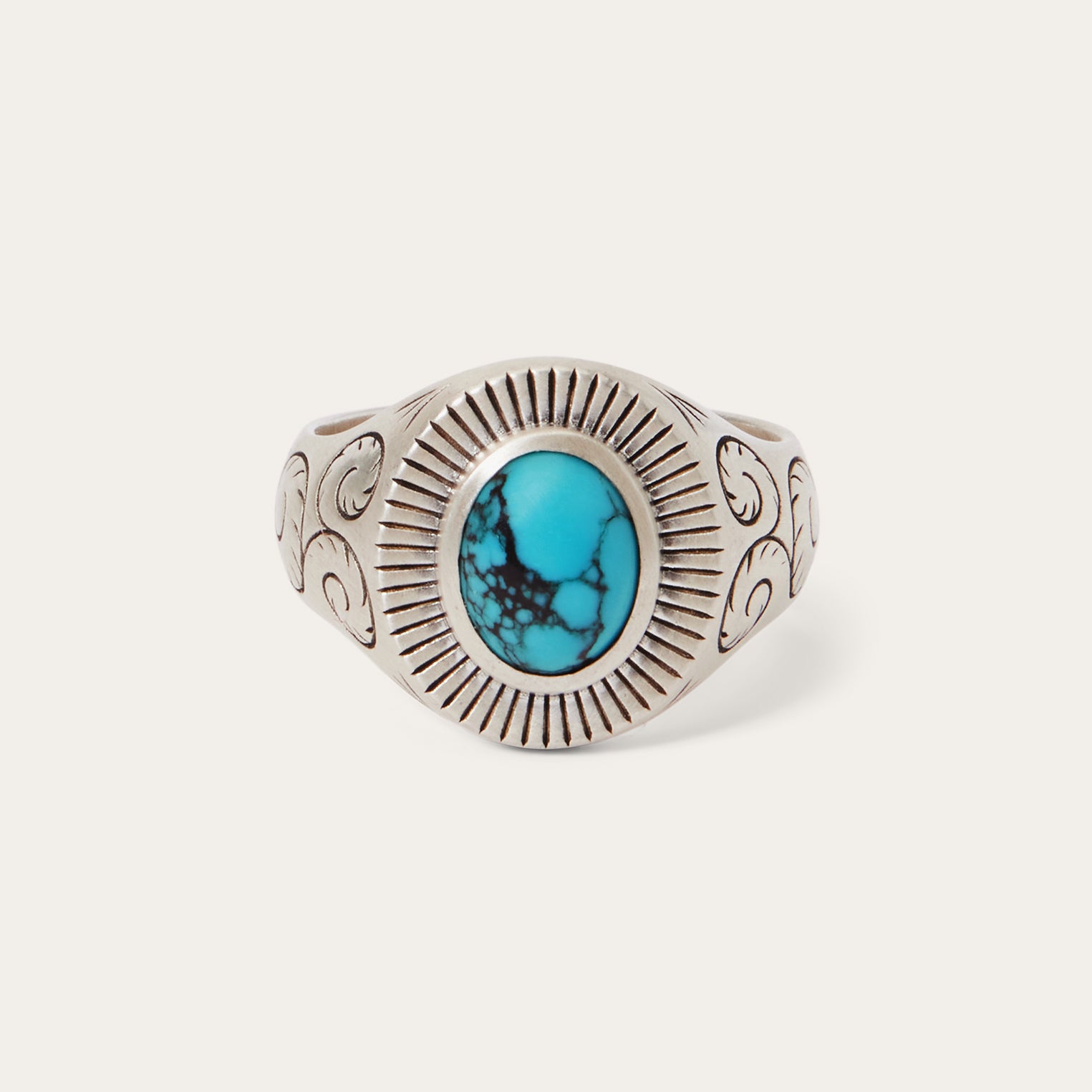 Turquoise Filigree Ring for Elegant Style