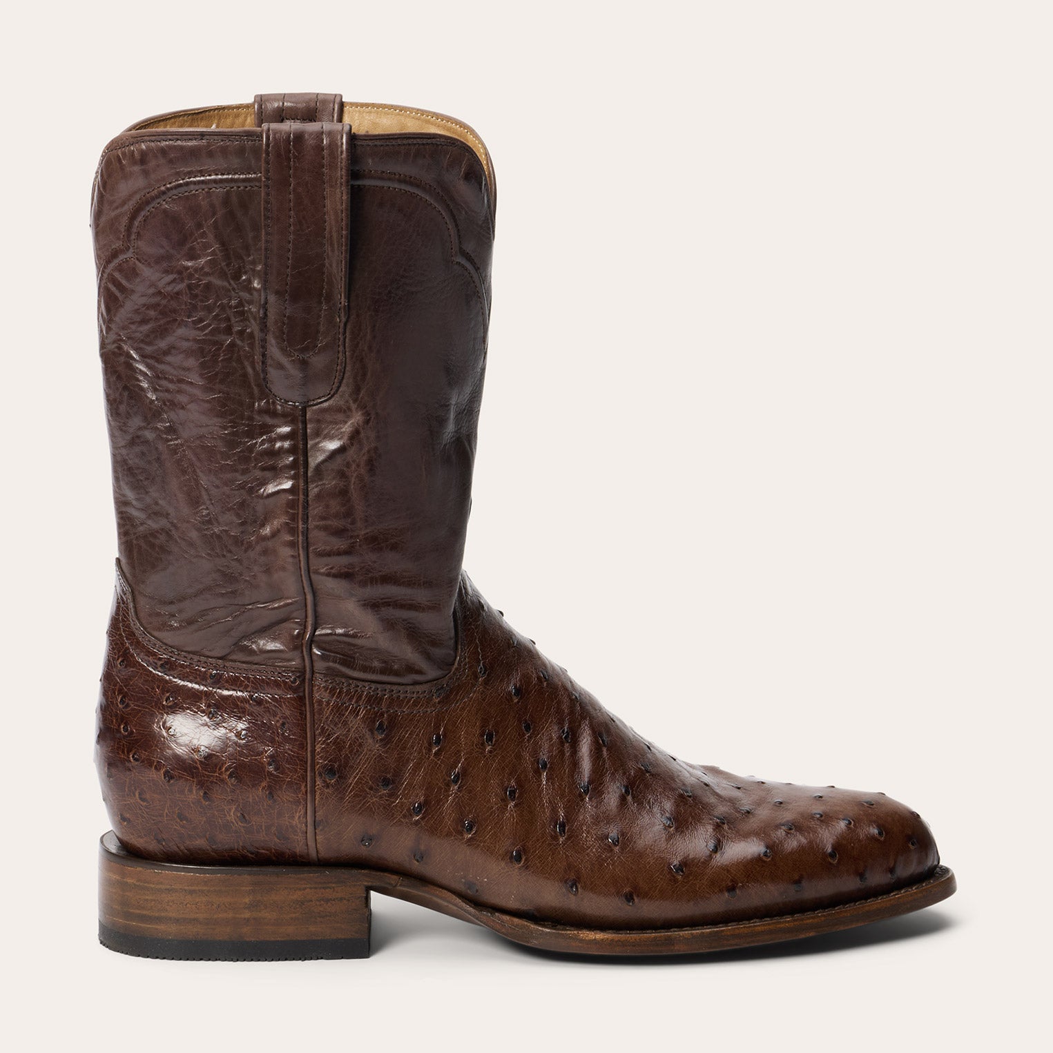 Austin Roper Boots in Ostrich Leather