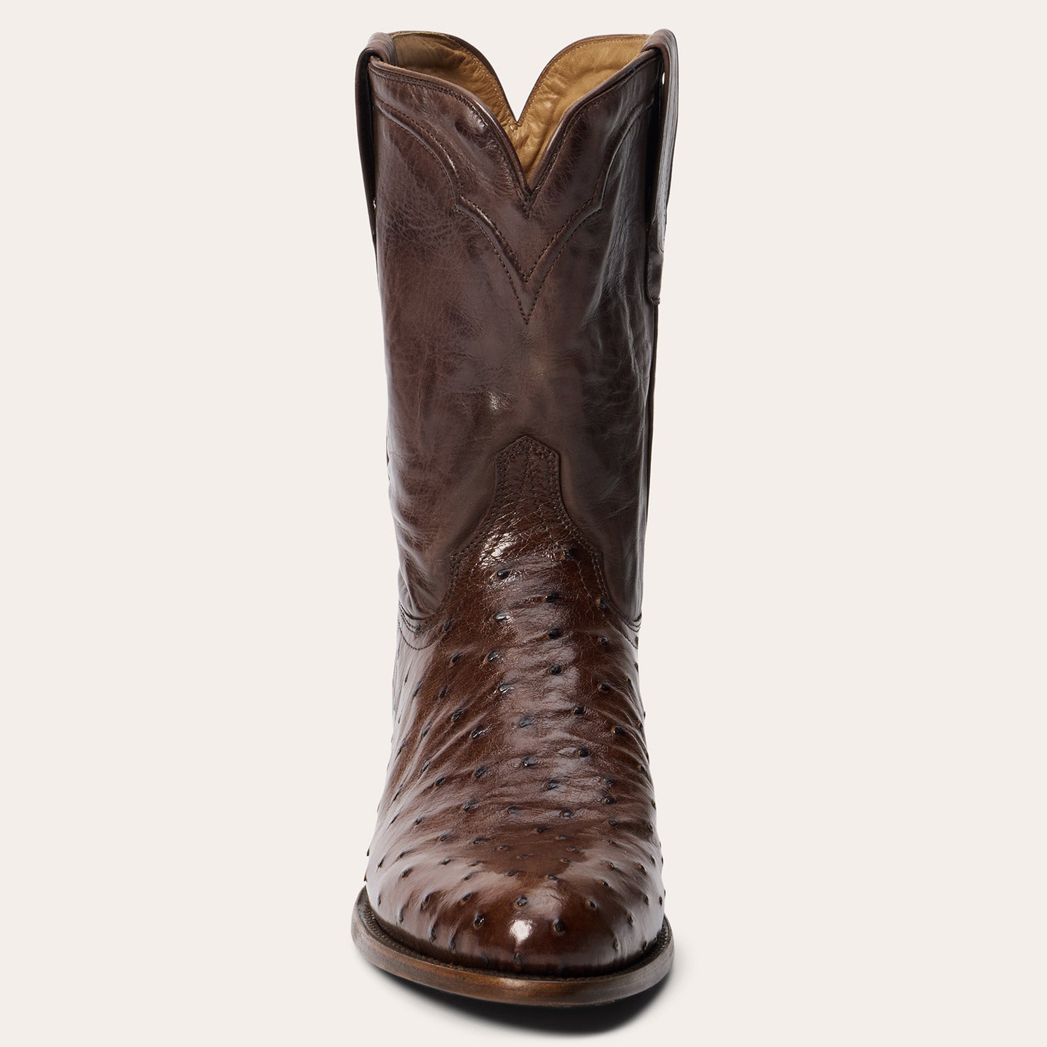 Austin Roper Boots in Ostrich Leather