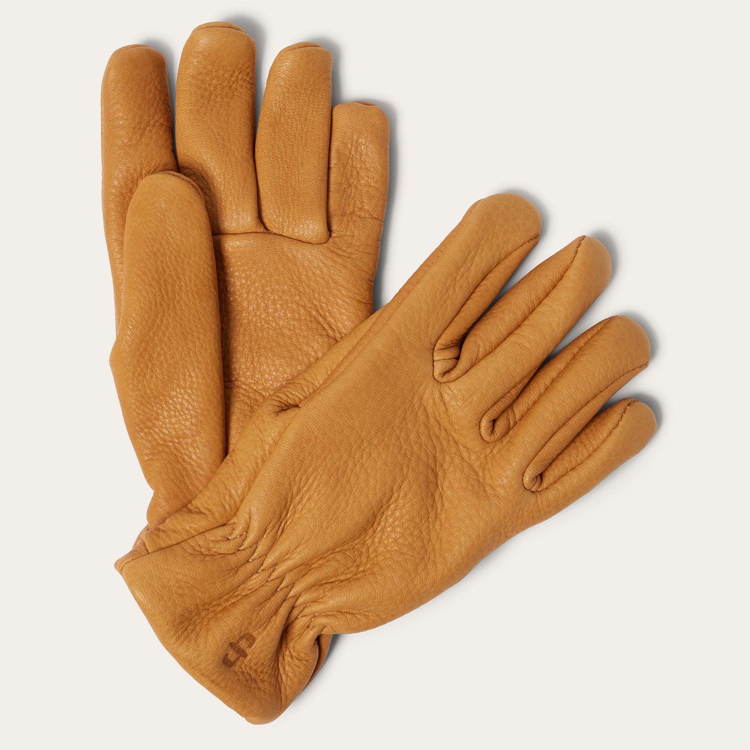 Lined Deerskin Roper Work Gloves