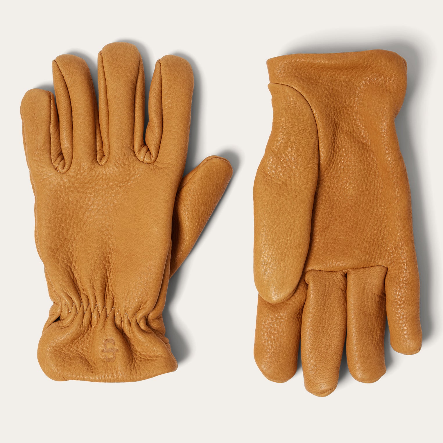 Lined Deerskin Roper Work Gloves
