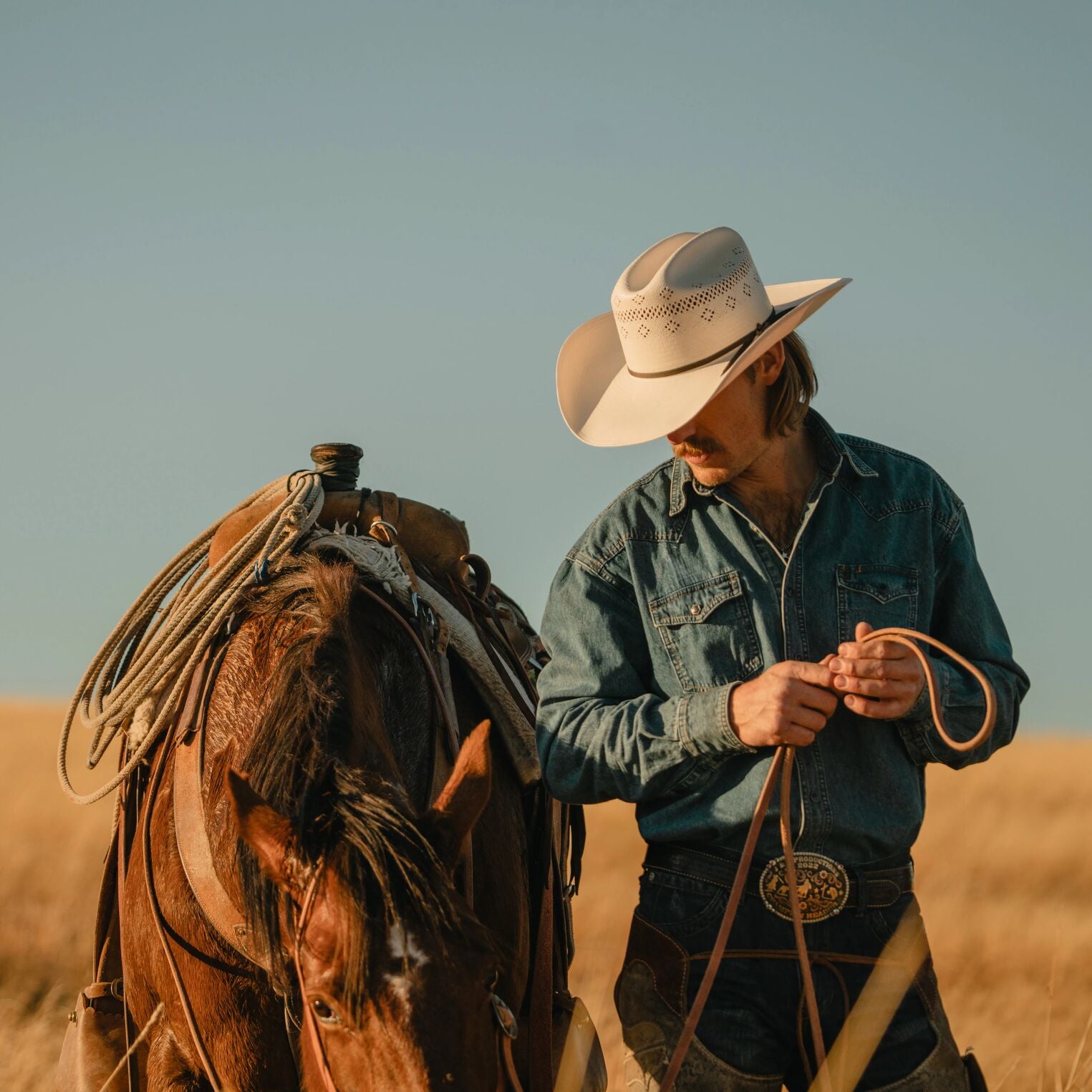20X Straw Cowboy Hat by Baker