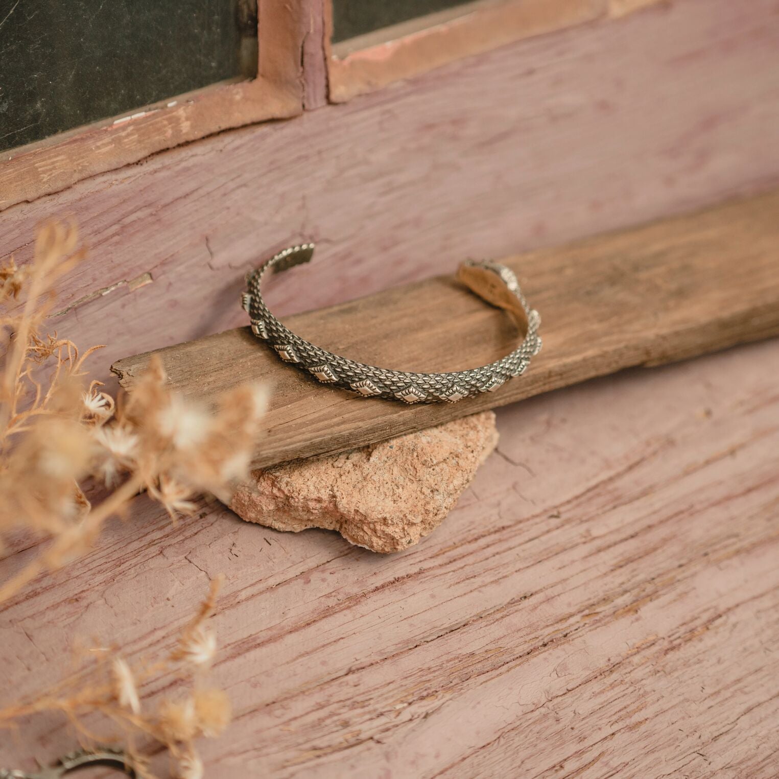 Stylish Rattlesnake Cuff Bracelet