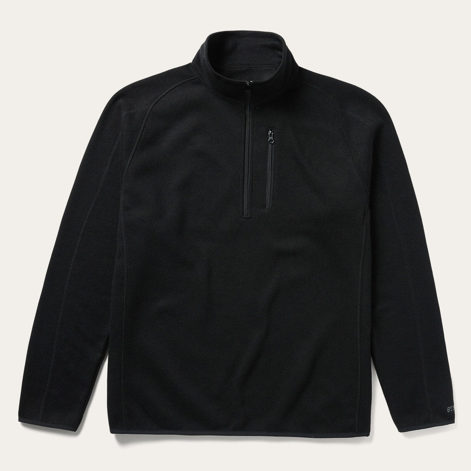 Black Knit Pullover Sweater for Men & Women