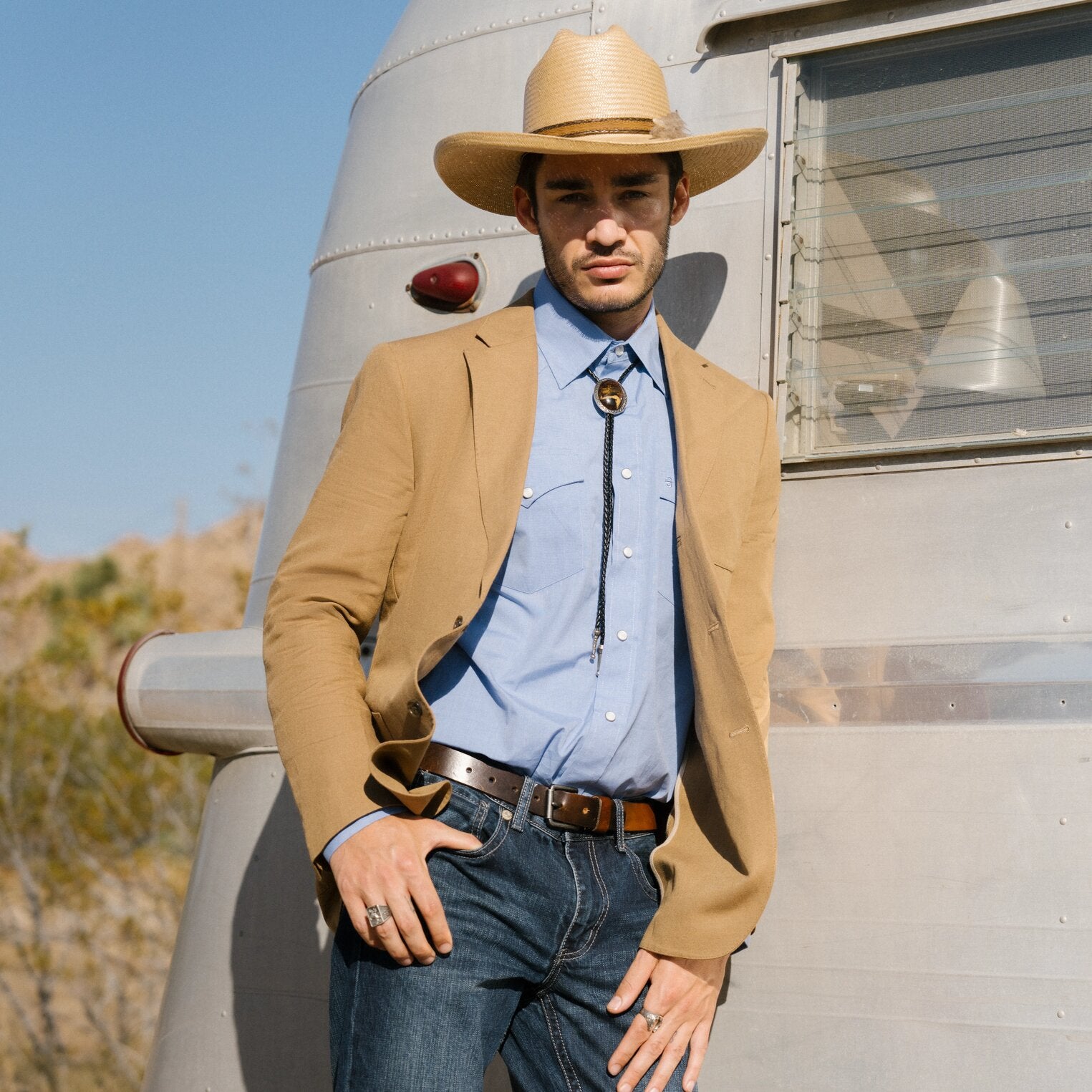 Classic Blue Solid Cotton Shirt