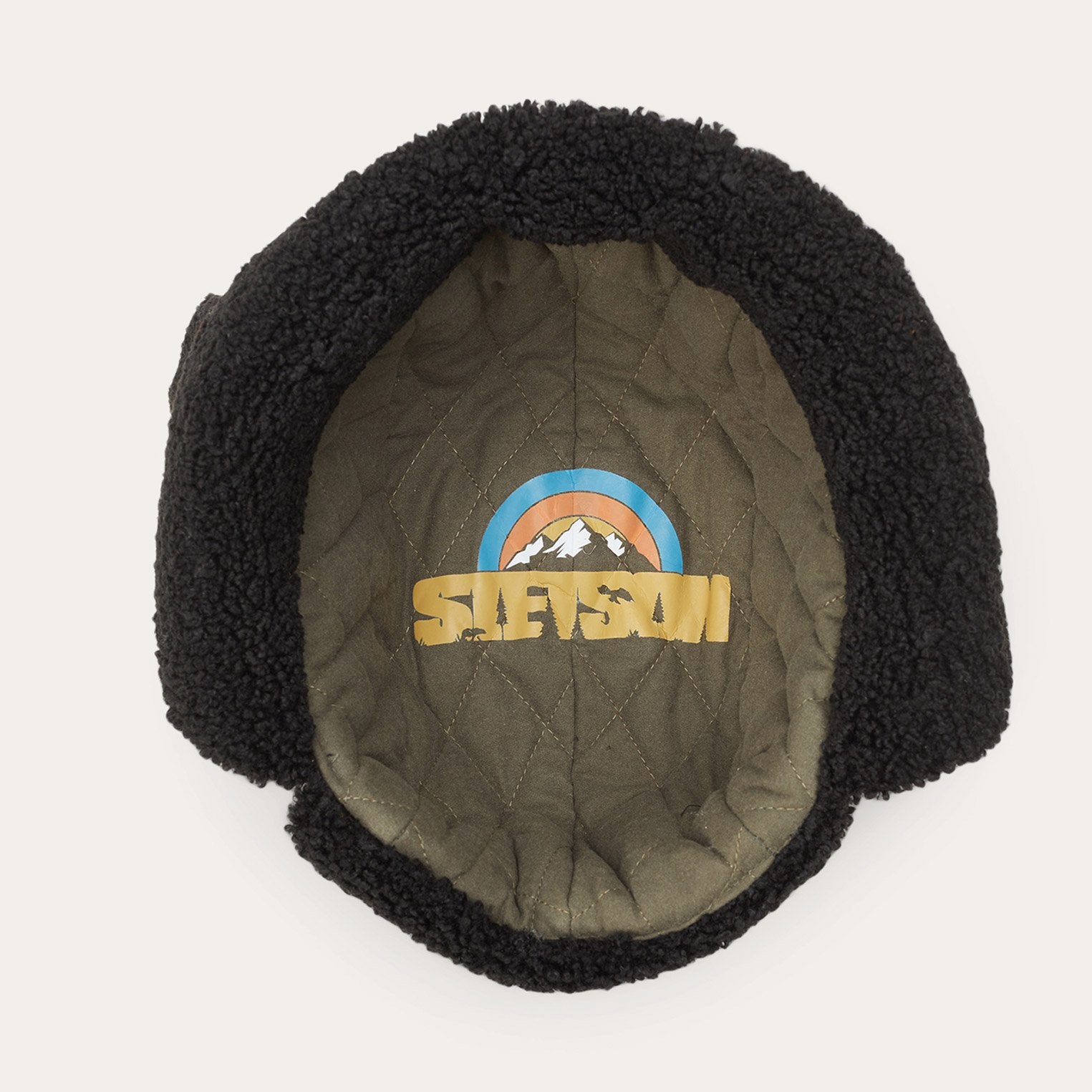 Shadow Plaid Bomber Cap for Men