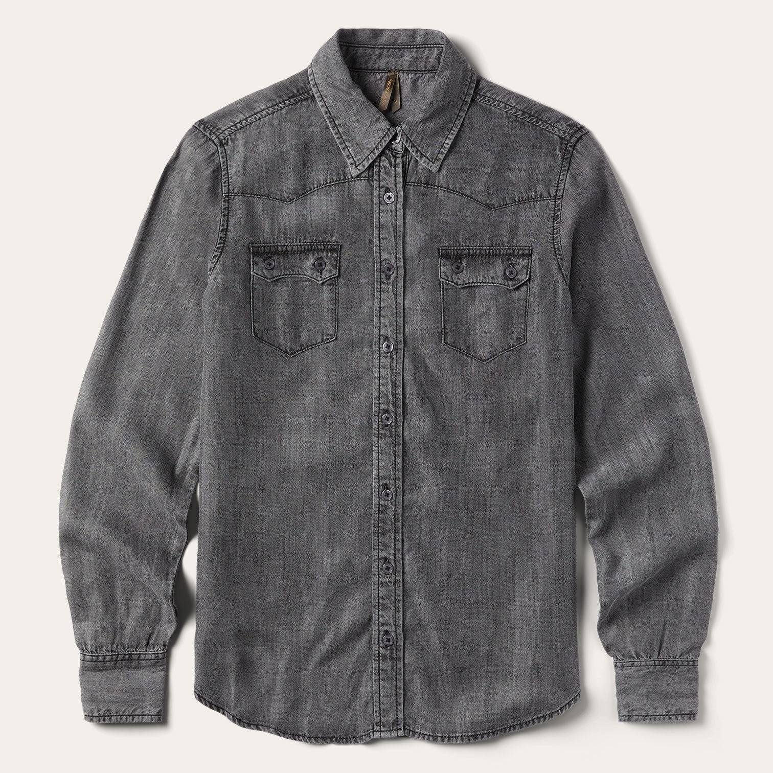 Relaxed Fit Denim Shirt for Men