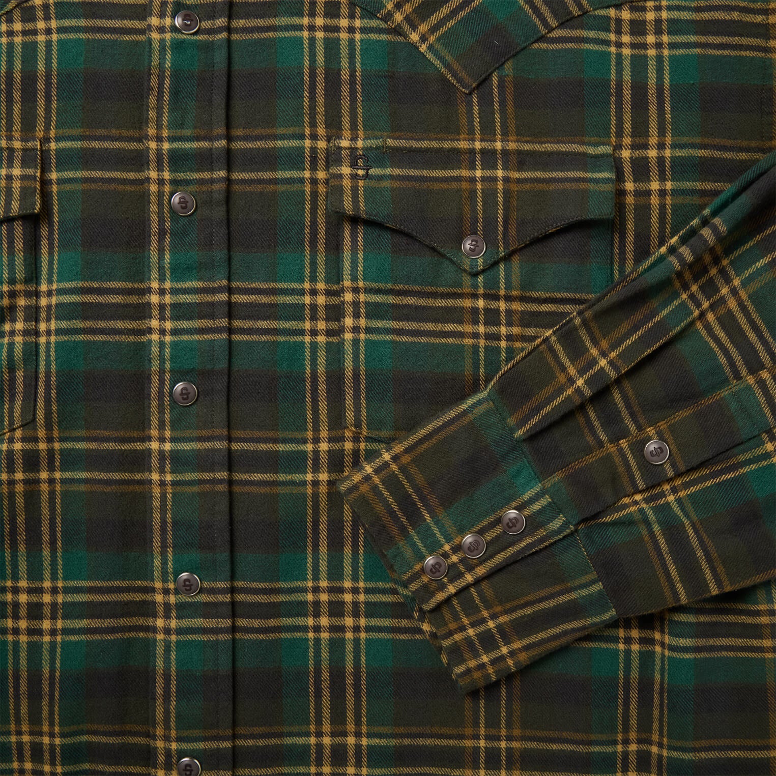 Men's Brushed Flannel Western Shirt