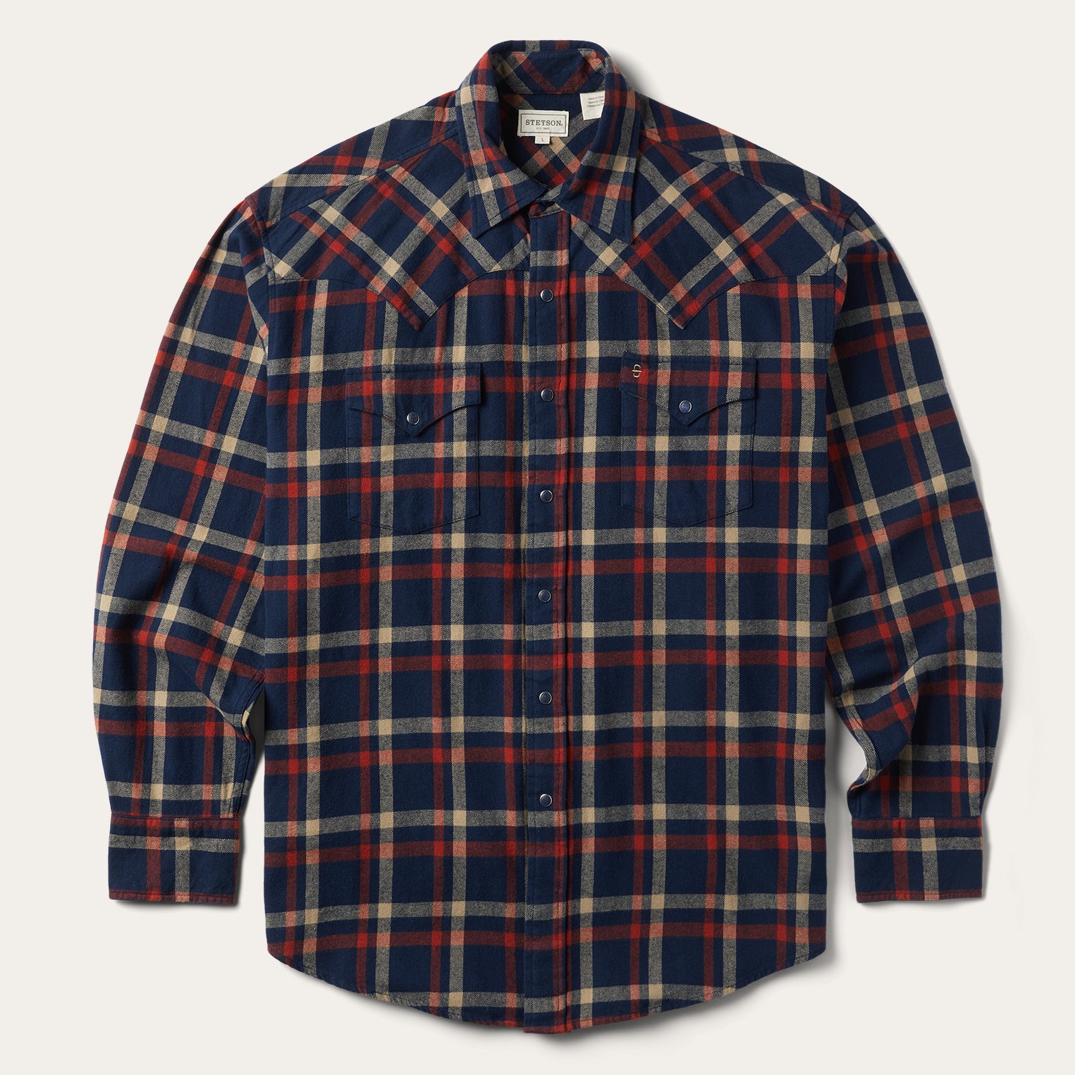 Classic Brushed Twill Plaid Shirt