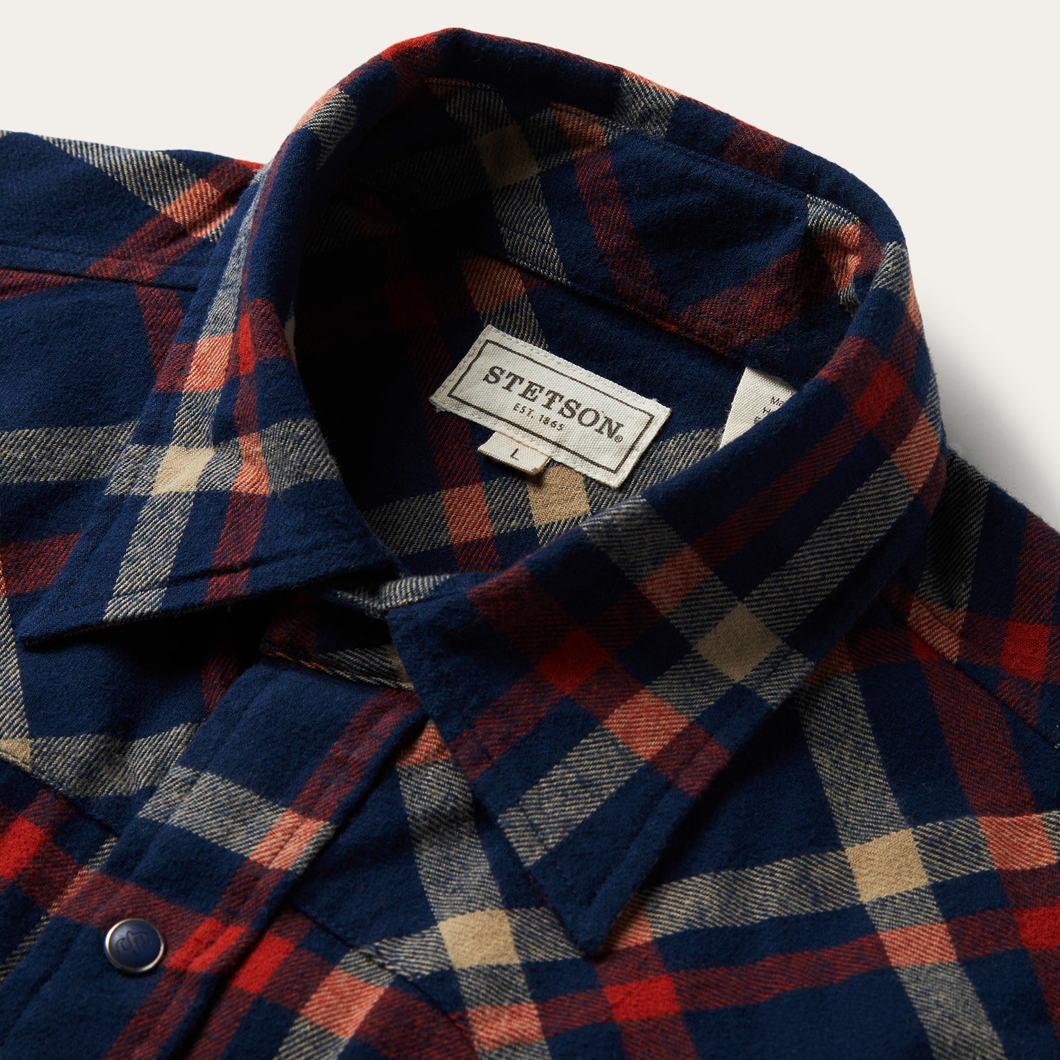 Classic Brushed Twill Plaid Shirt