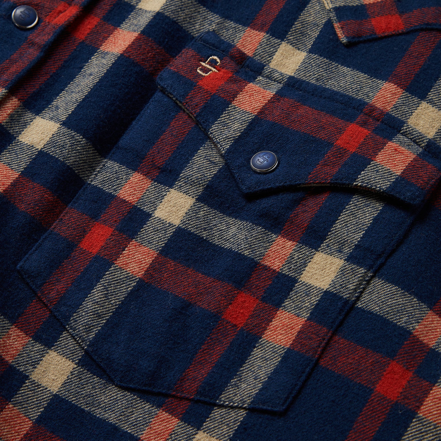 Classic Brushed Twill Plaid Shirt
