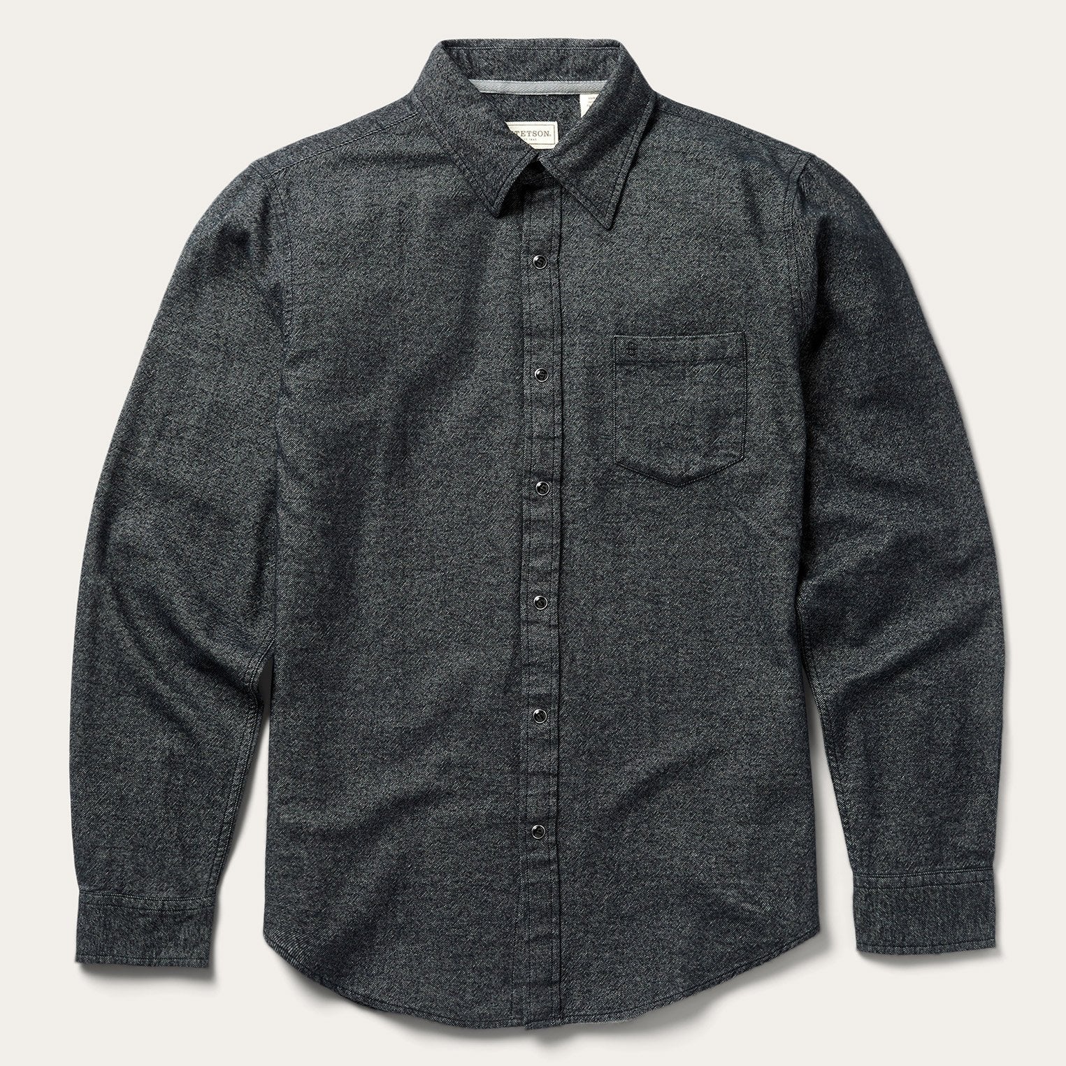 Classic Brushed Twill Western Shirt