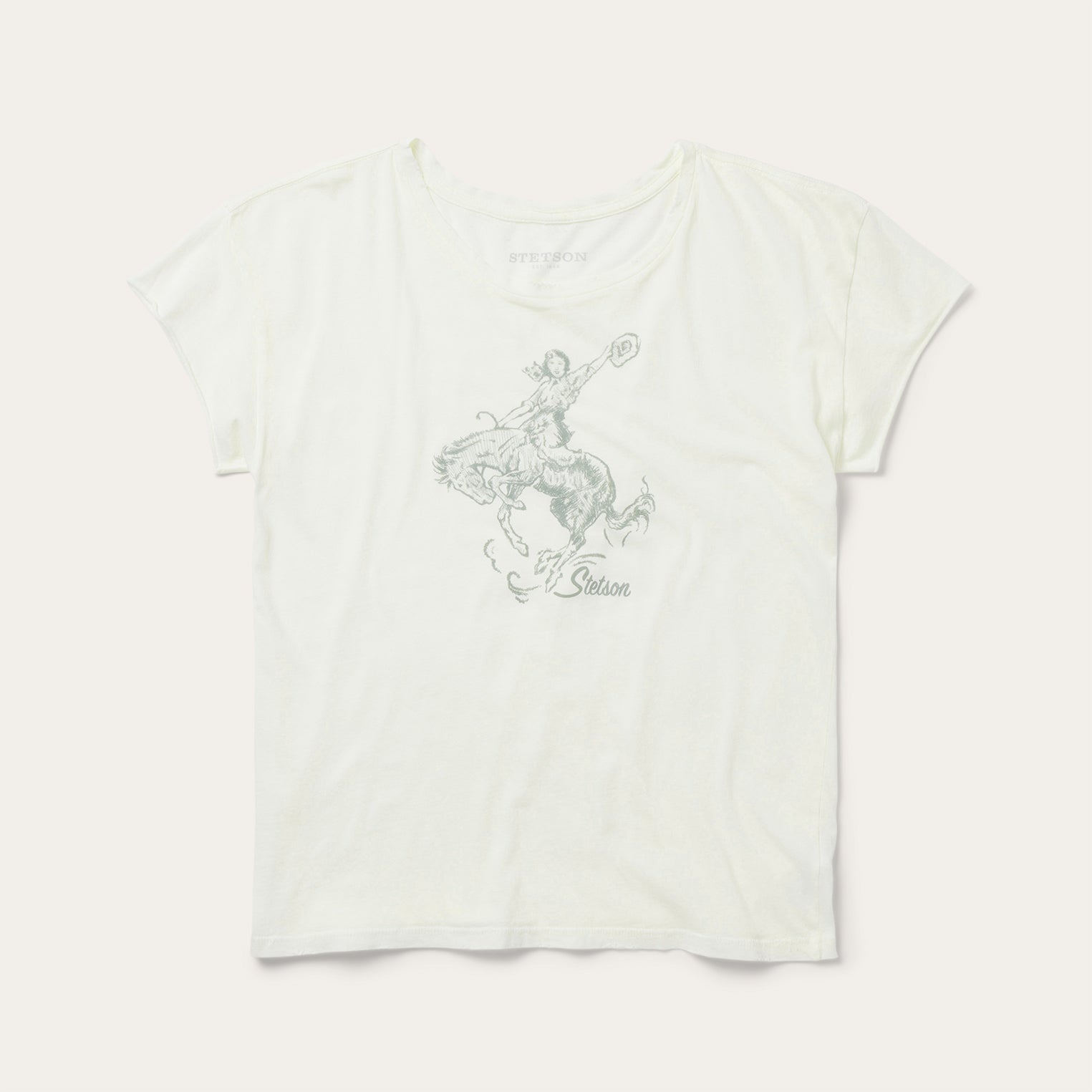 Bucking Cowgirl Graphic T-Shirt