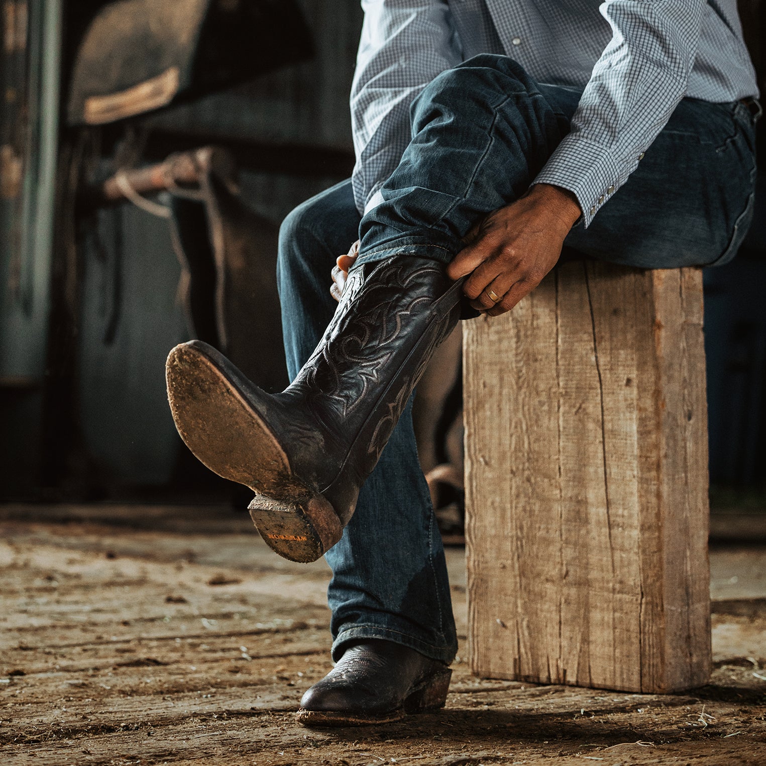 Classic Carlisle Western Boots for Men