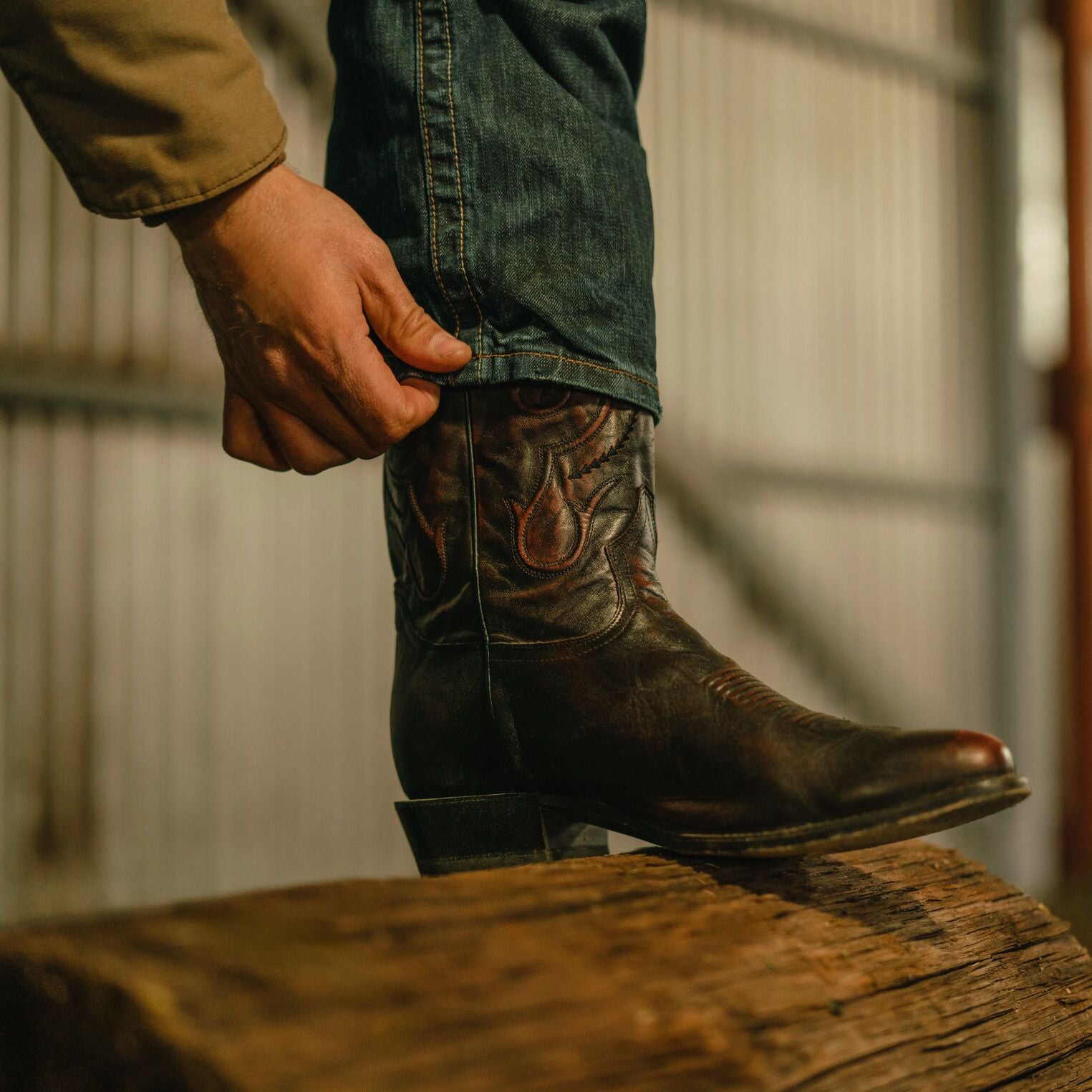Classic Carlisle Western Boots for Men