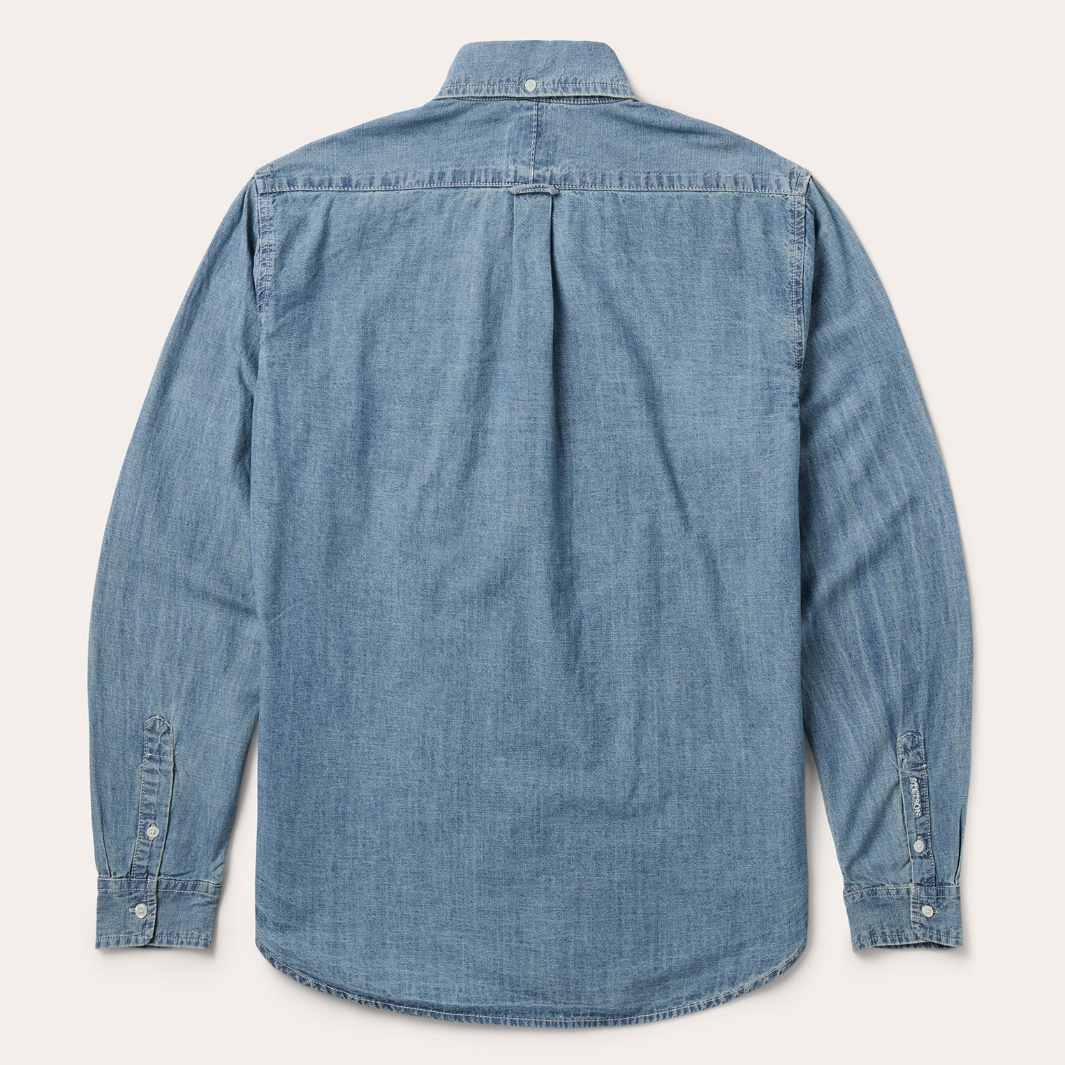 Classic Chambray Button-Up Shirt