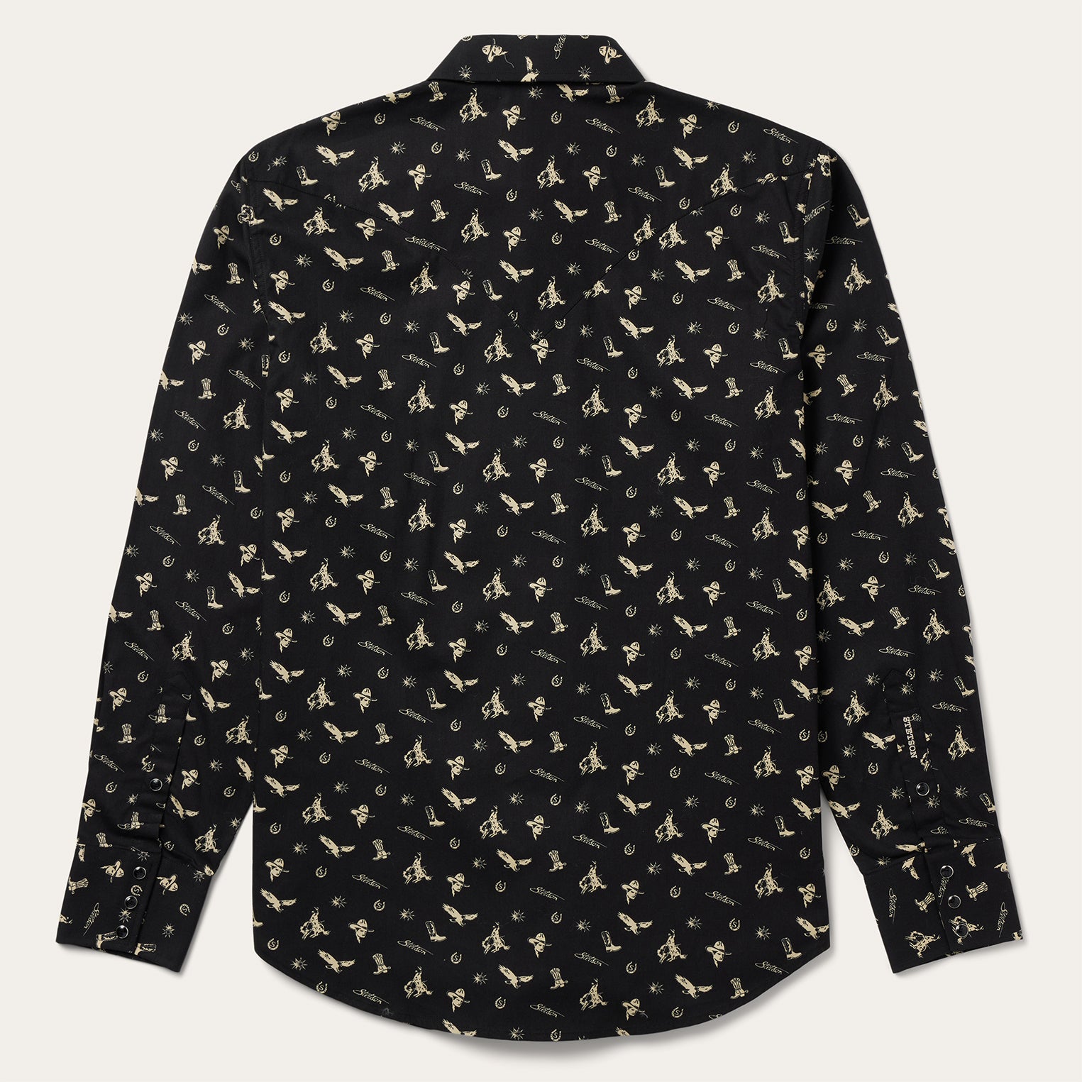 Western Print Shirt for Casual Wear
