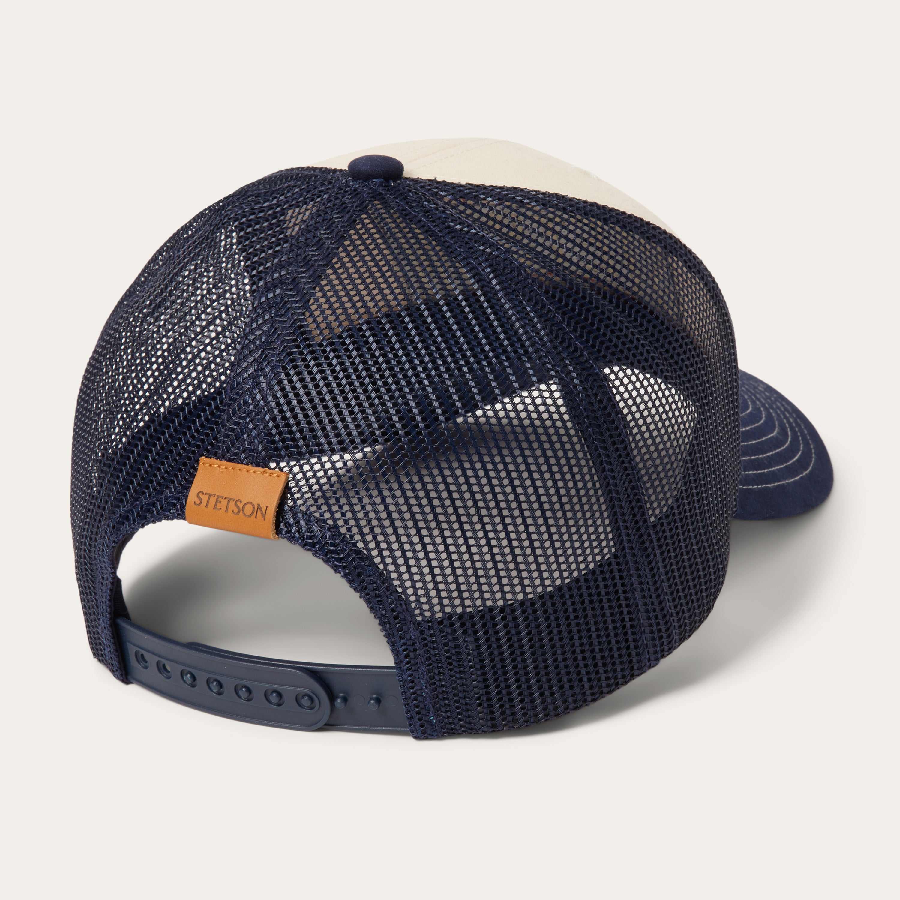 Classic Cream Trucker Hat by American Heritage