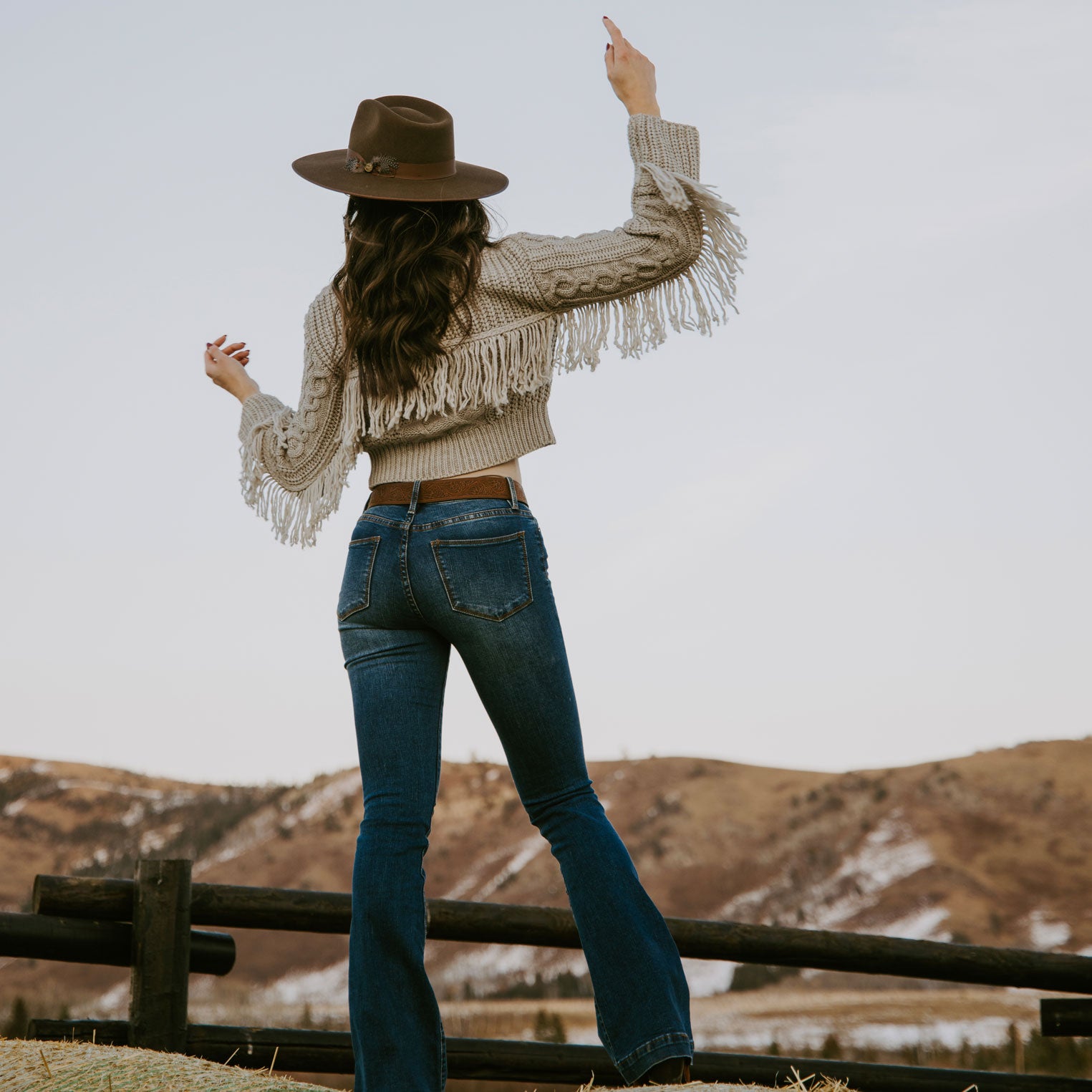 Soft Fringed Cream Cardigan for Women
