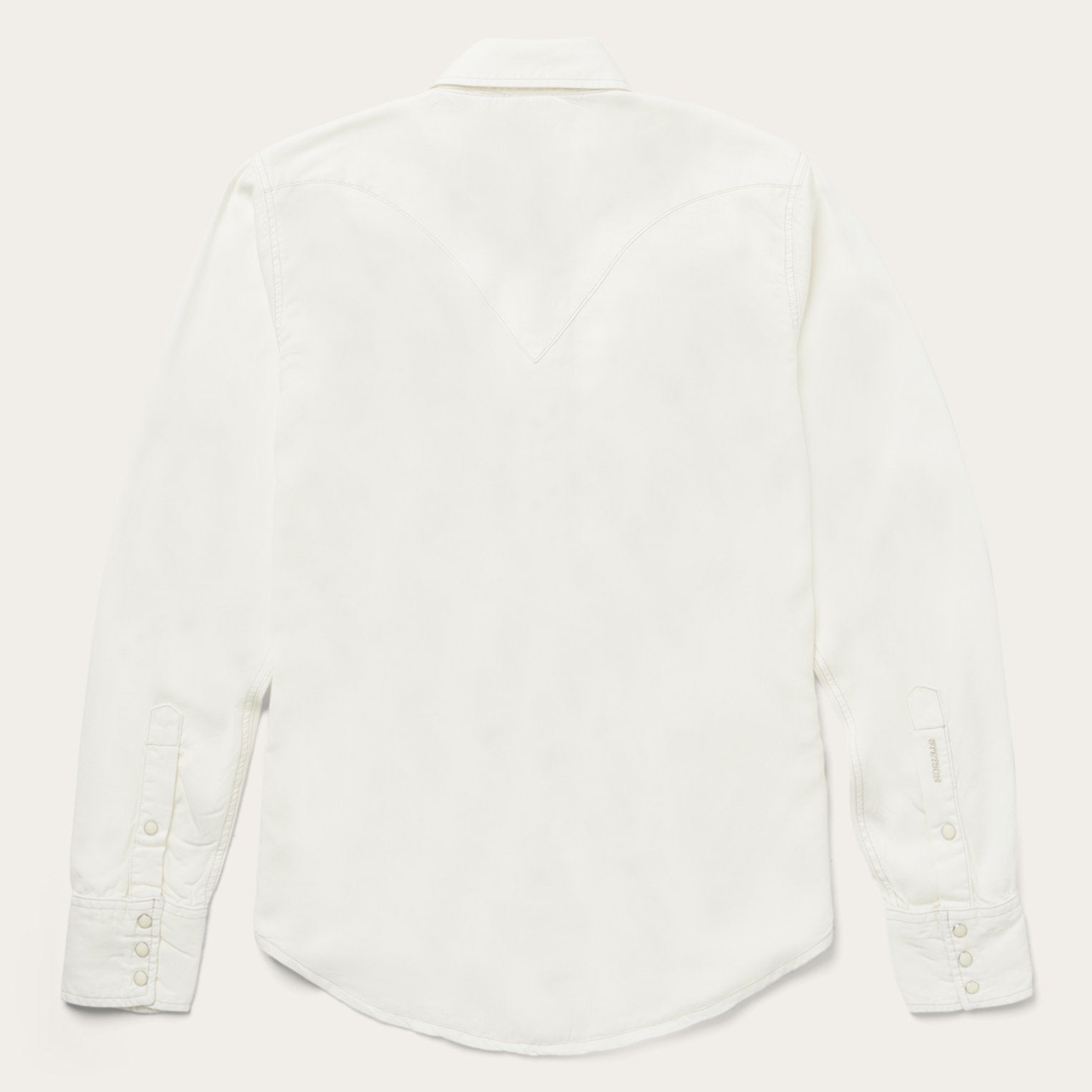 Classic Twill Shirt in Cream