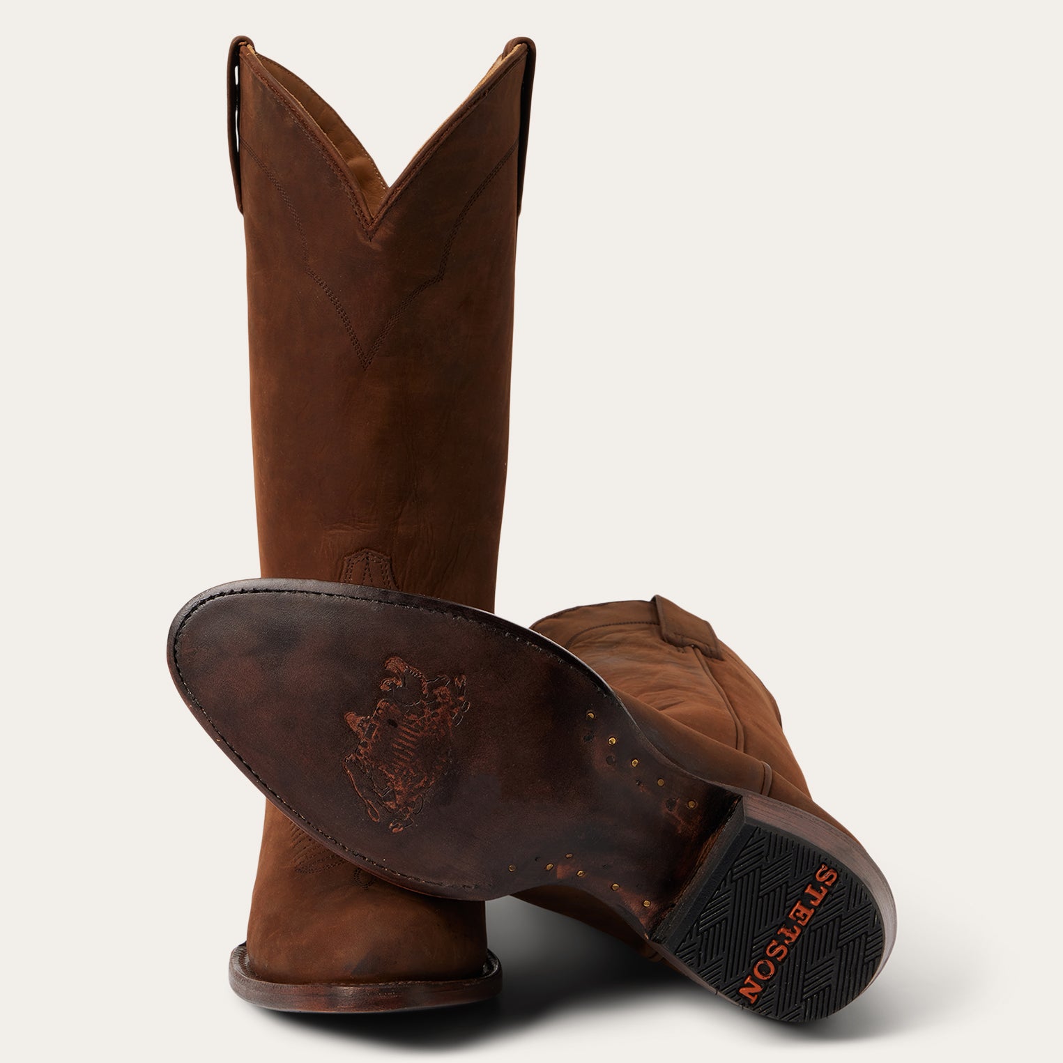 Crockett Leather Boots for Men