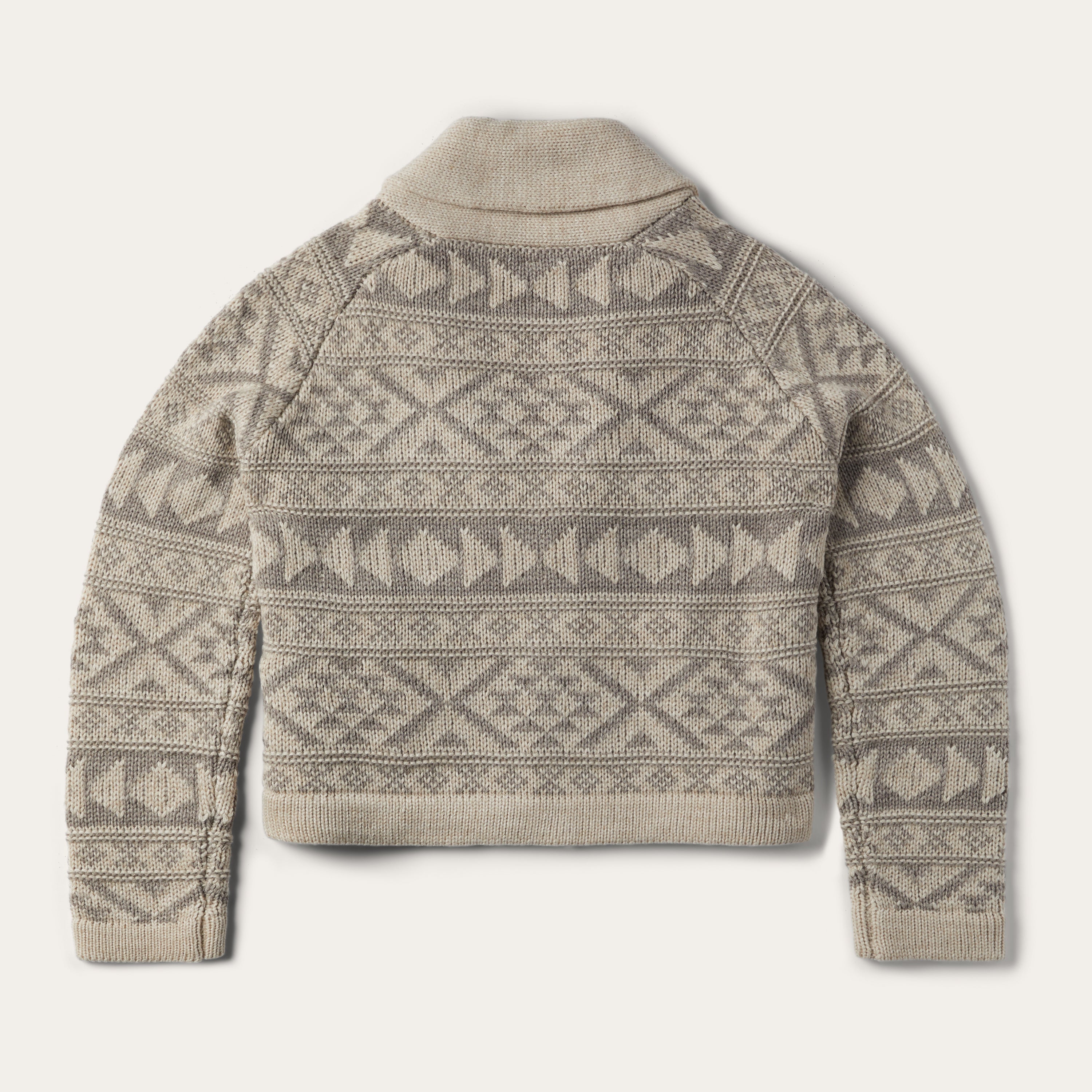 Stylish Cropped Cardigan with Shawl Collar