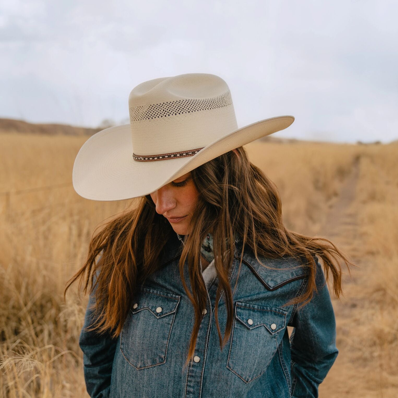 10X Straw Cowboy Hat by Crowley