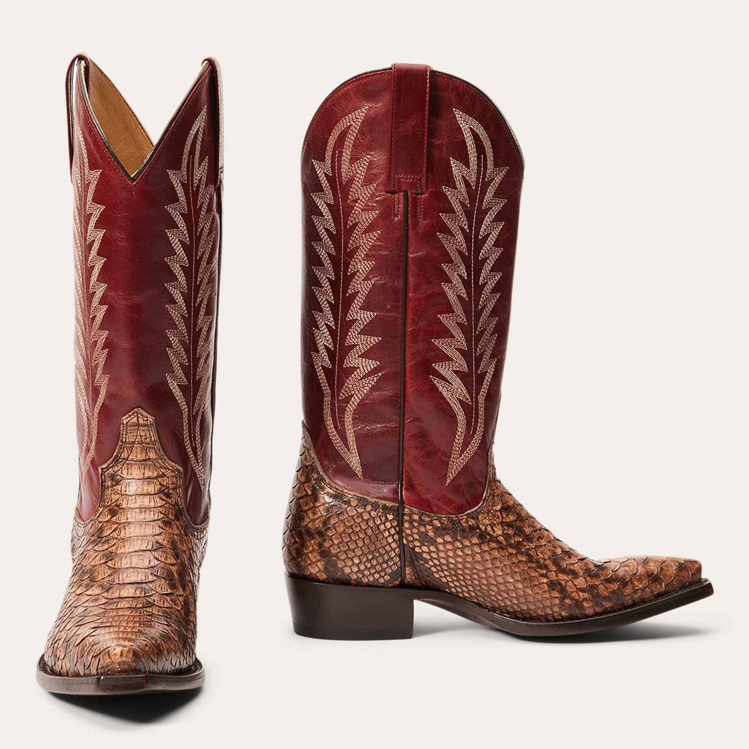 Ember Python Snip Toe Boots for Work & Style