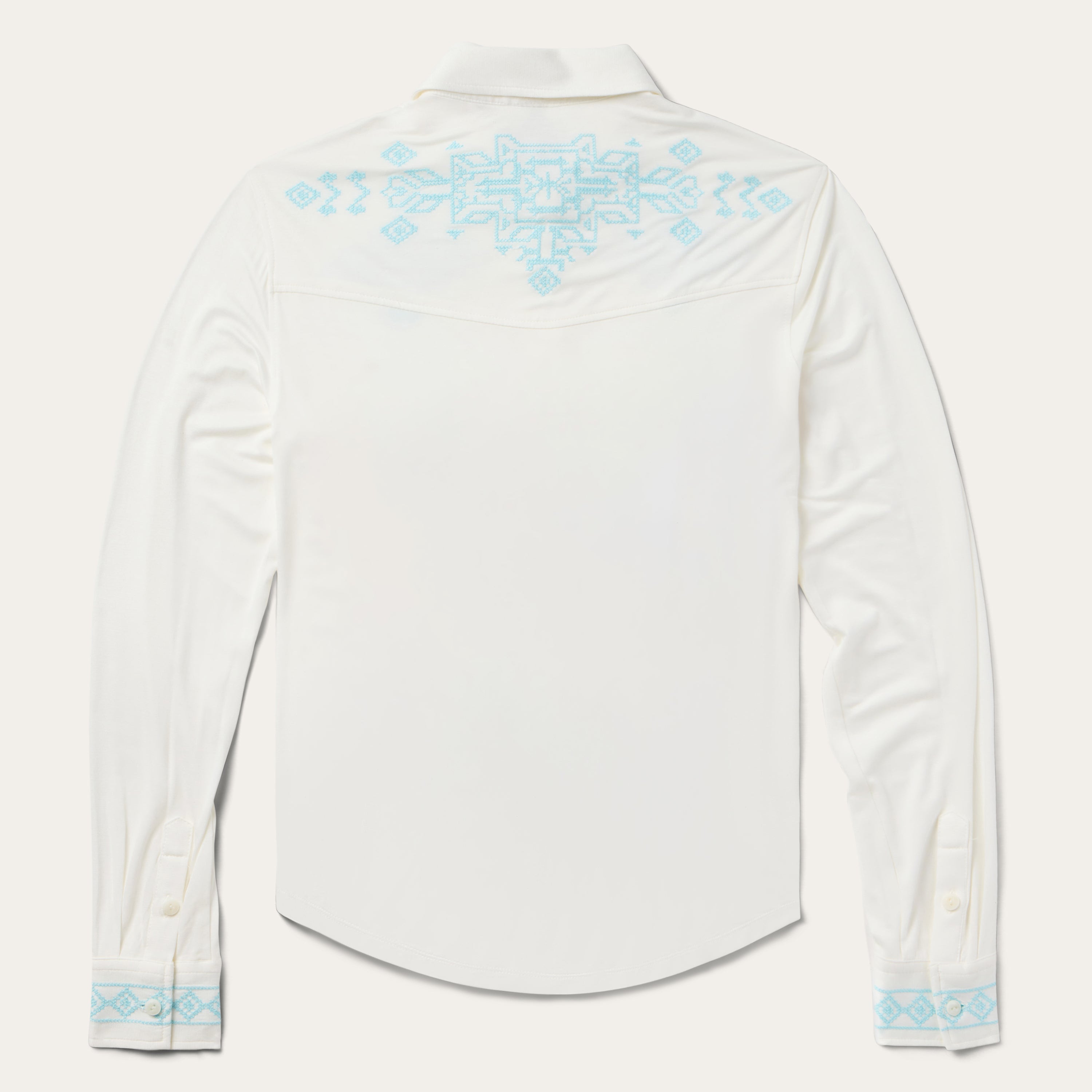Stylish Modal Western Shirt with Embroidered Design
