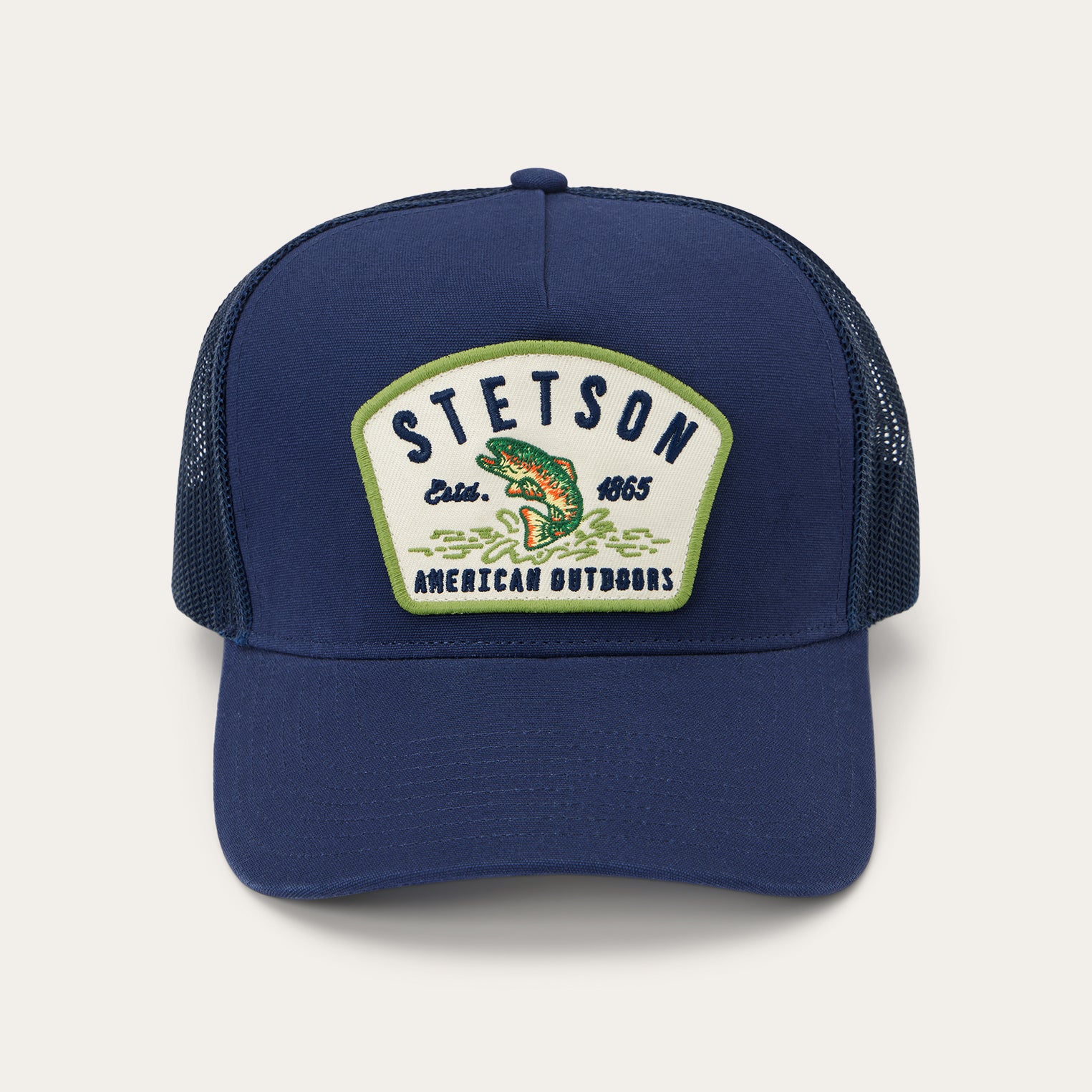 Fishing-Themed Trucker Hat for Outdoor Enthusiasts