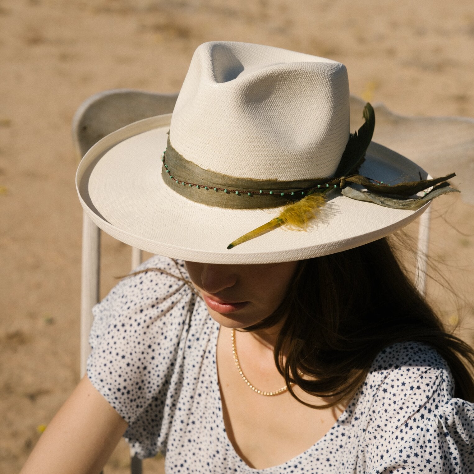 Stylish Straw Hat for Outdoor Adventures